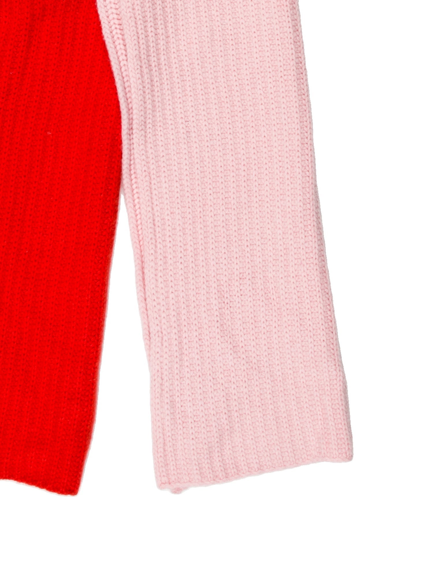 La Ligne Cashmere Colorblock Pattern Scarf