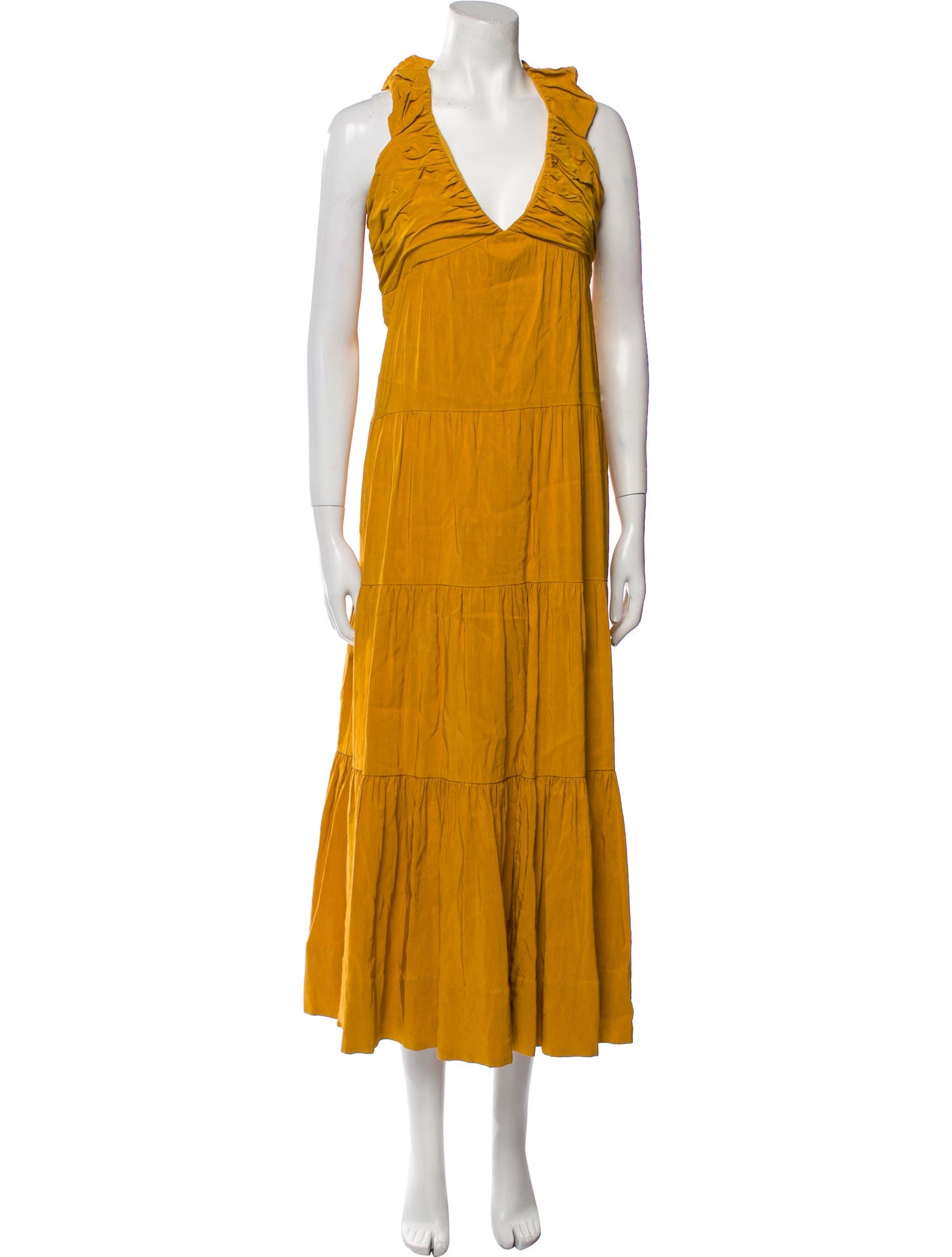 La Ligne Linen Long Dress