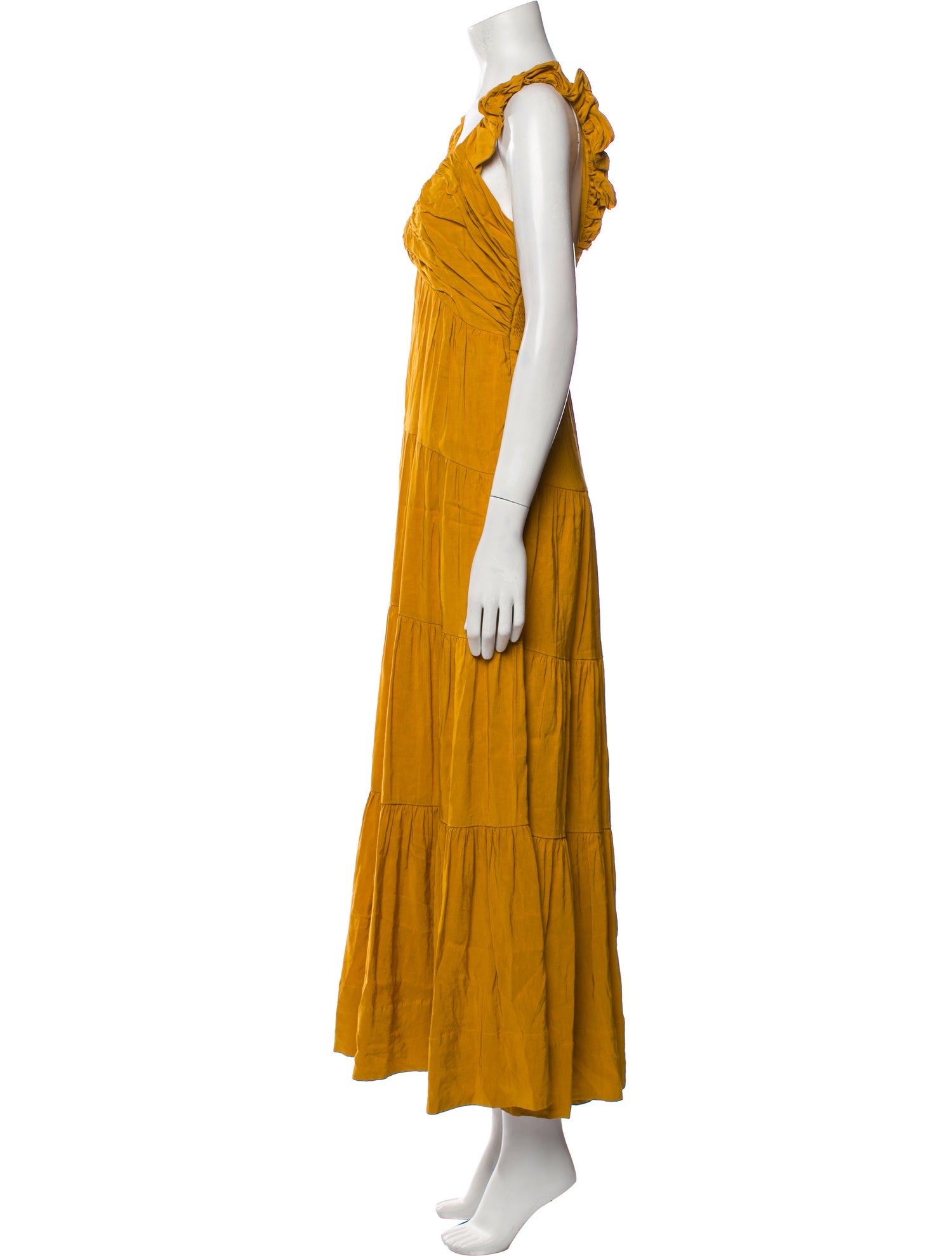 La Ligne Linen Long Dress