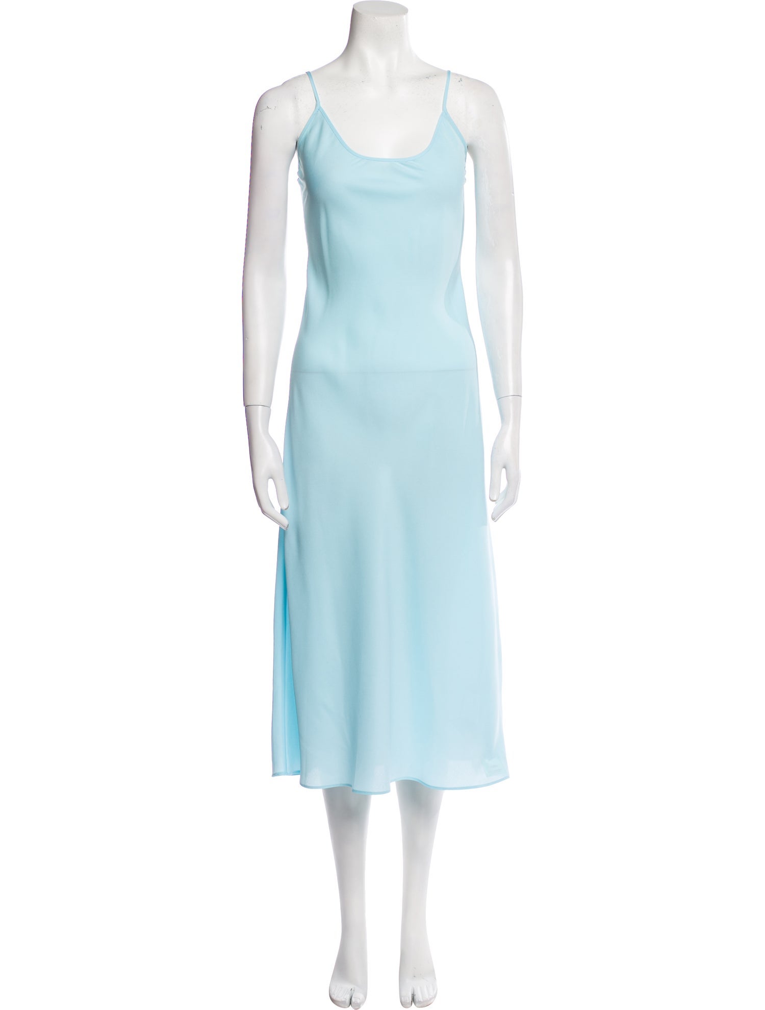 La Ligne Scoop Neck Midi Length Dress