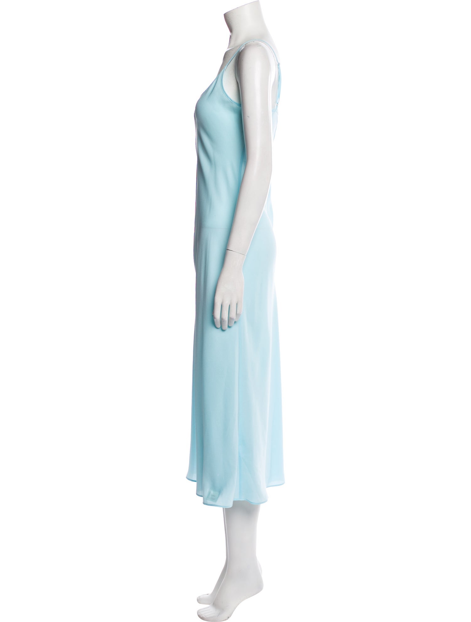 La Ligne Scoop Neck Midi Length Dress