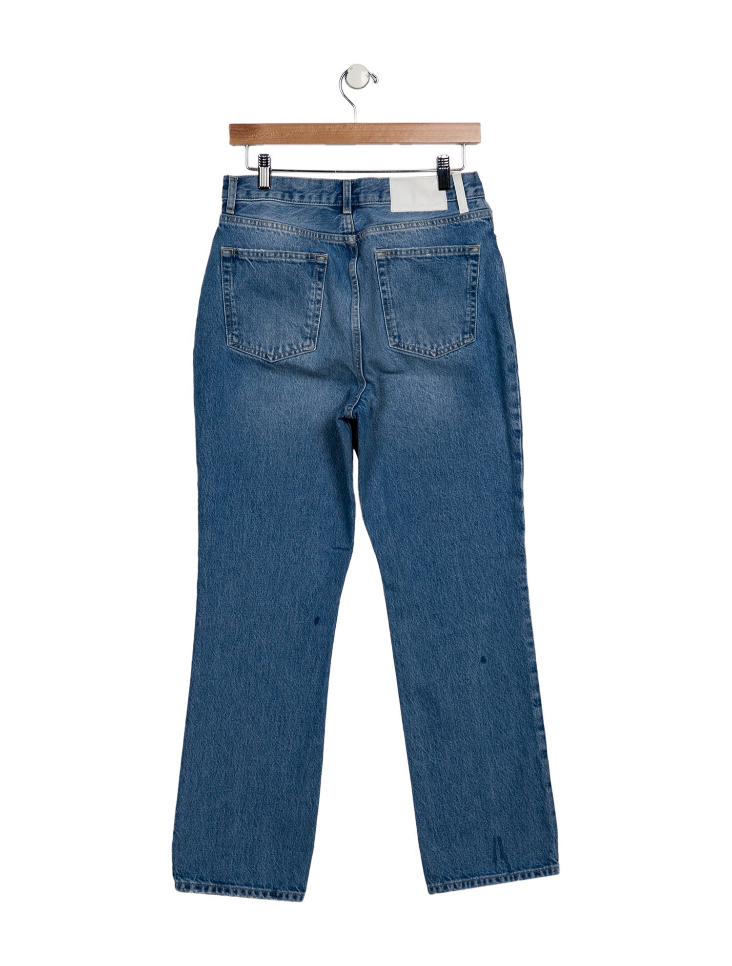 La Ligne High-Rise Straight Leg Jeans