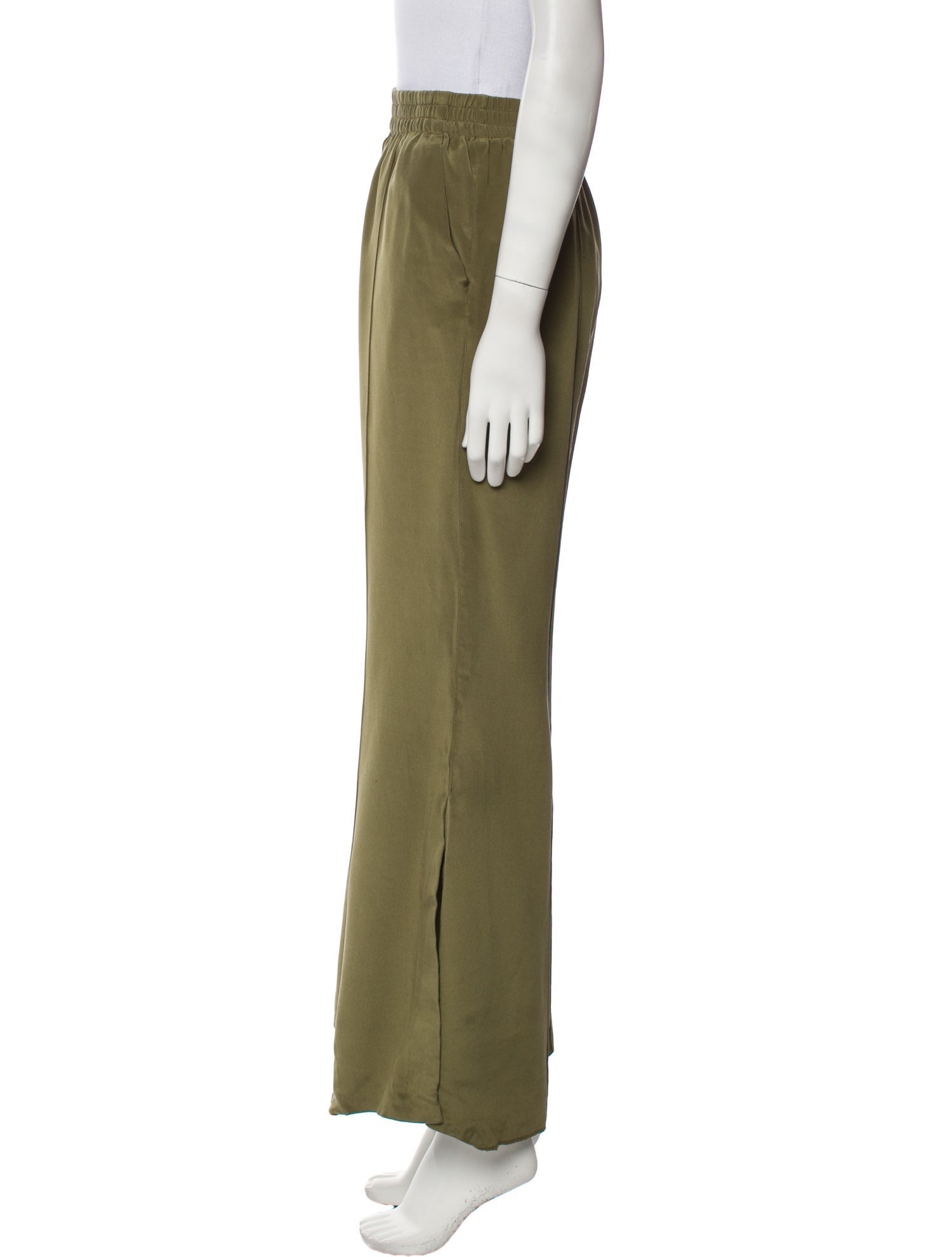 La Ligne Silk Wide Leg Pants