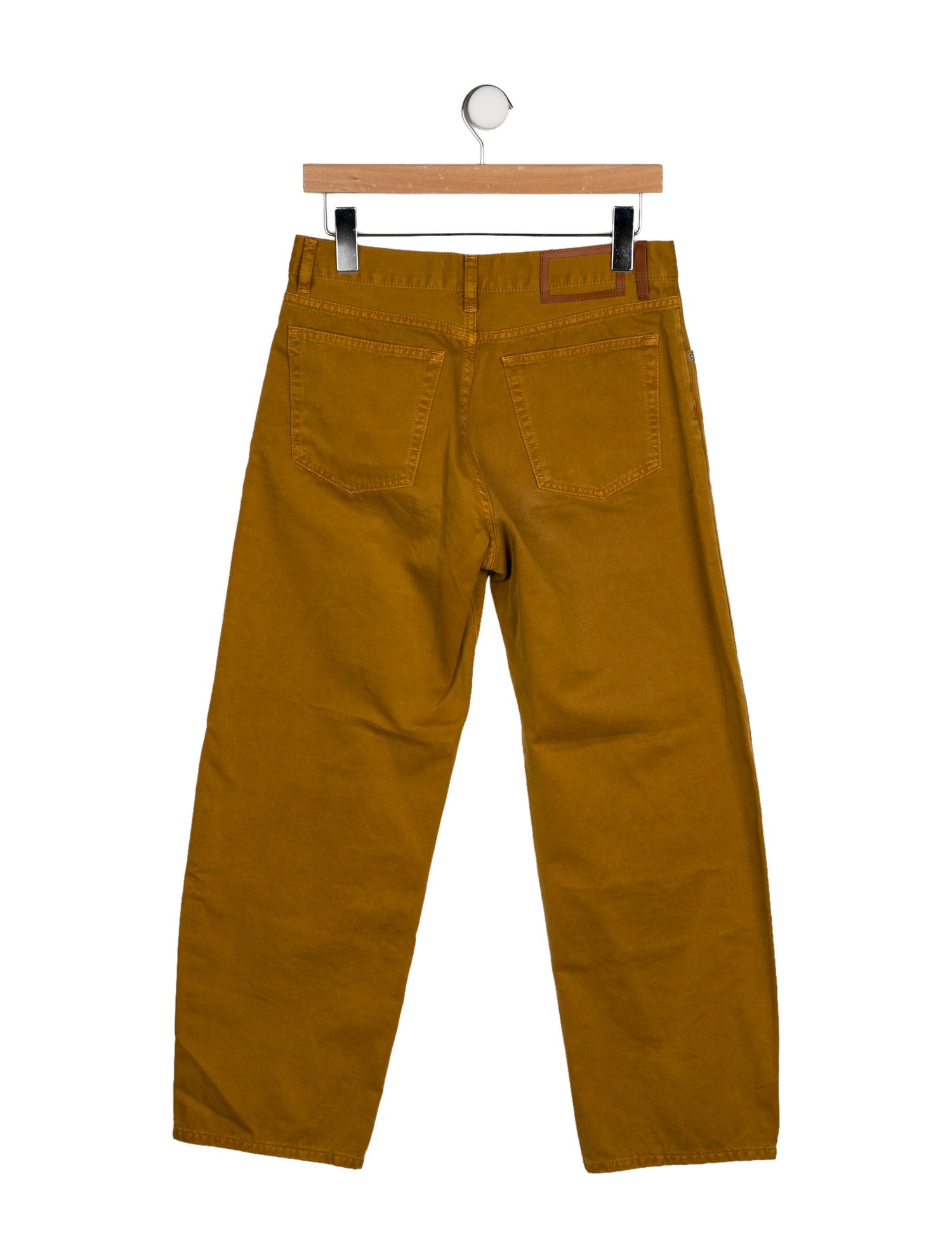 La Ligne Mid-Rise Wide Leg Jeans