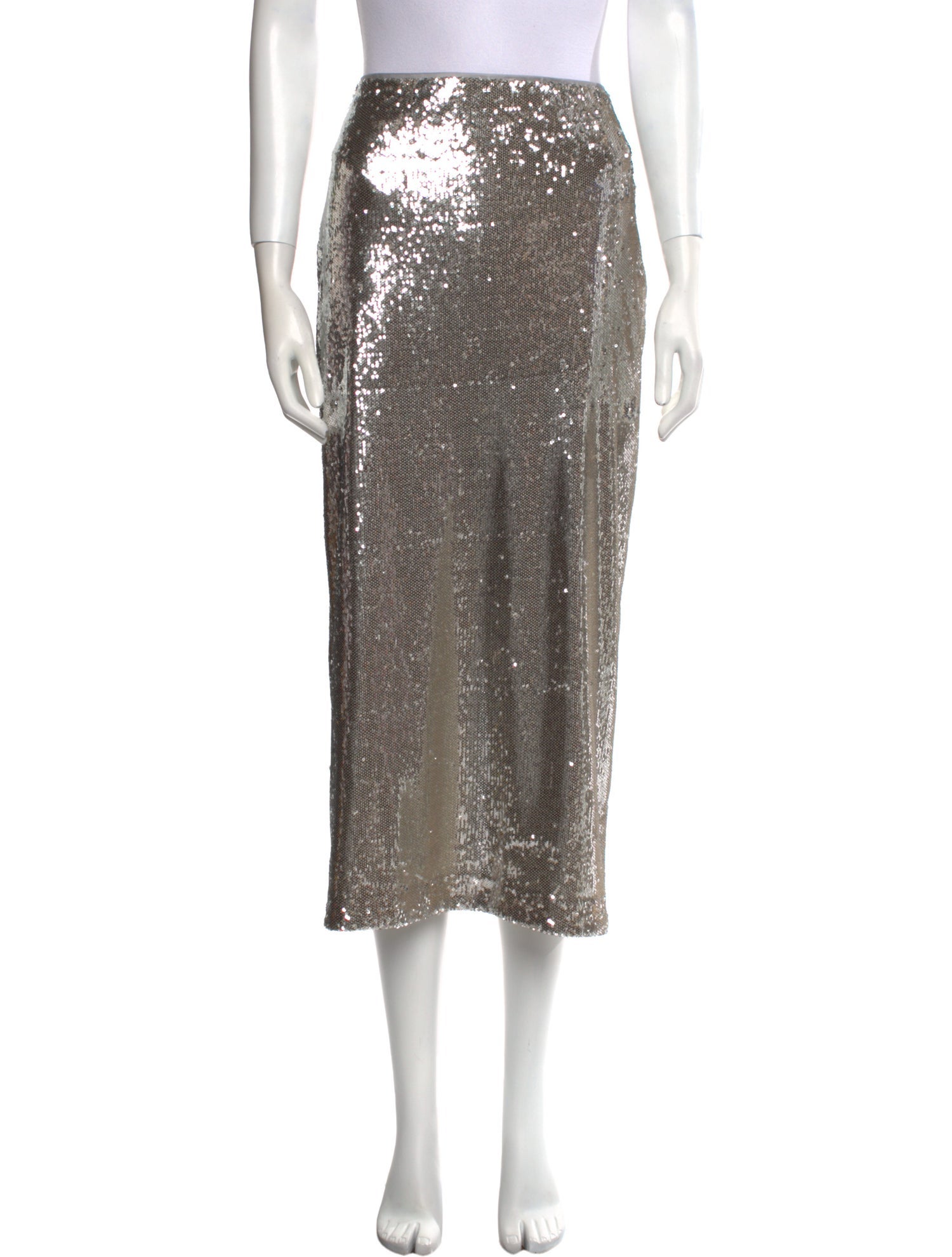 La Ligne Sequin Embellishments Midi Length Skirt w/ Tags