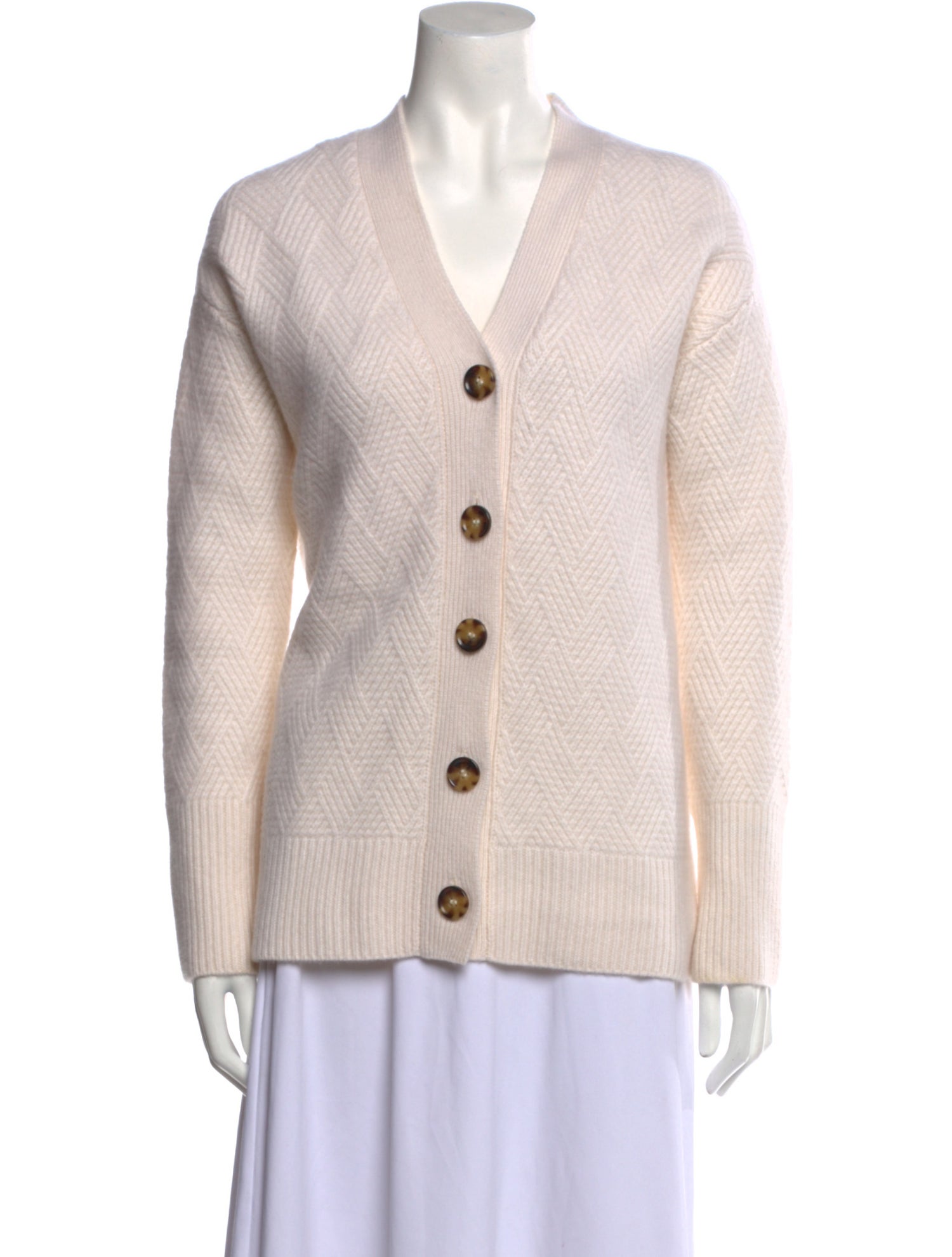 La Ligne Cashmere V-Neck Sweater