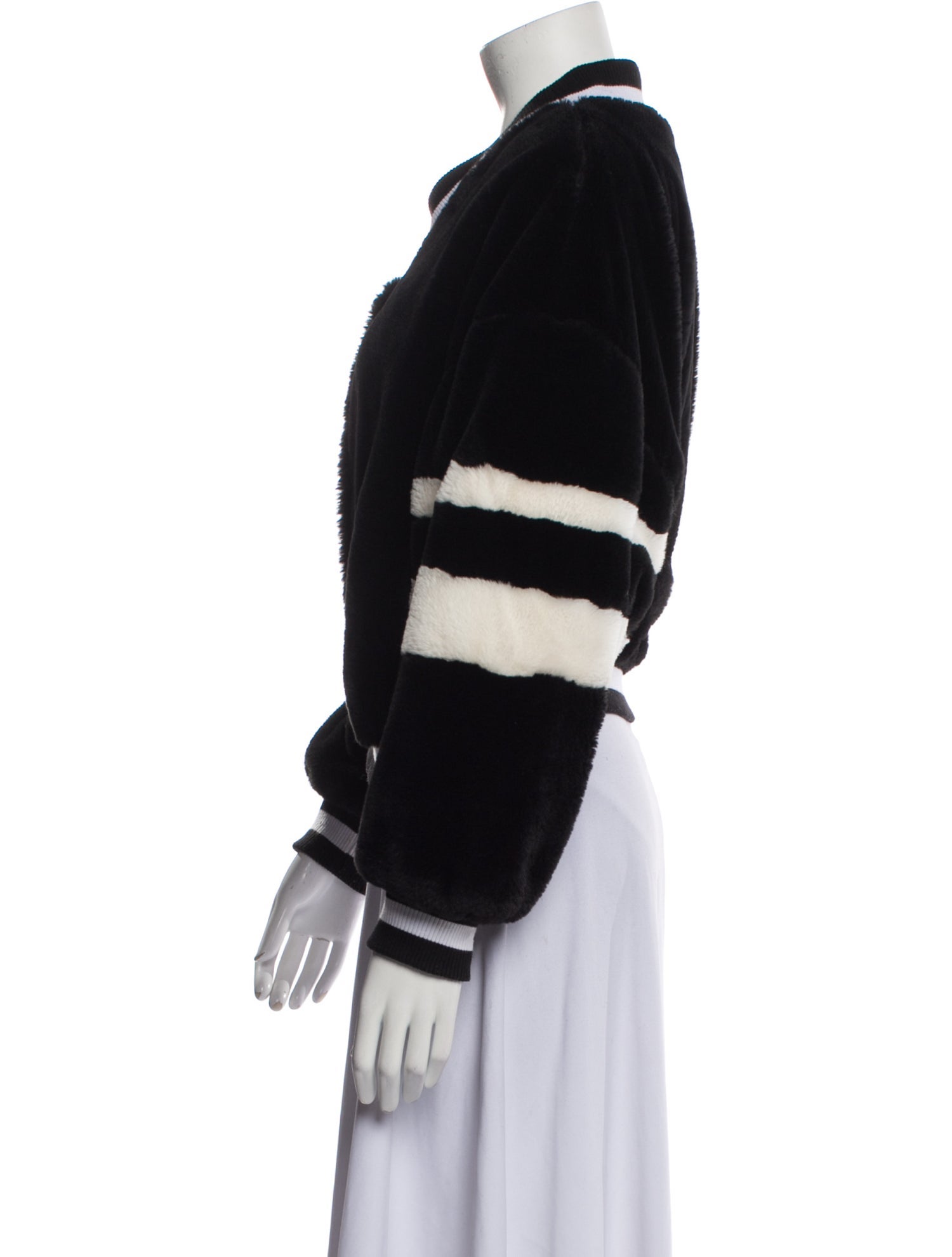 La Ligne Silk Striped Jacket