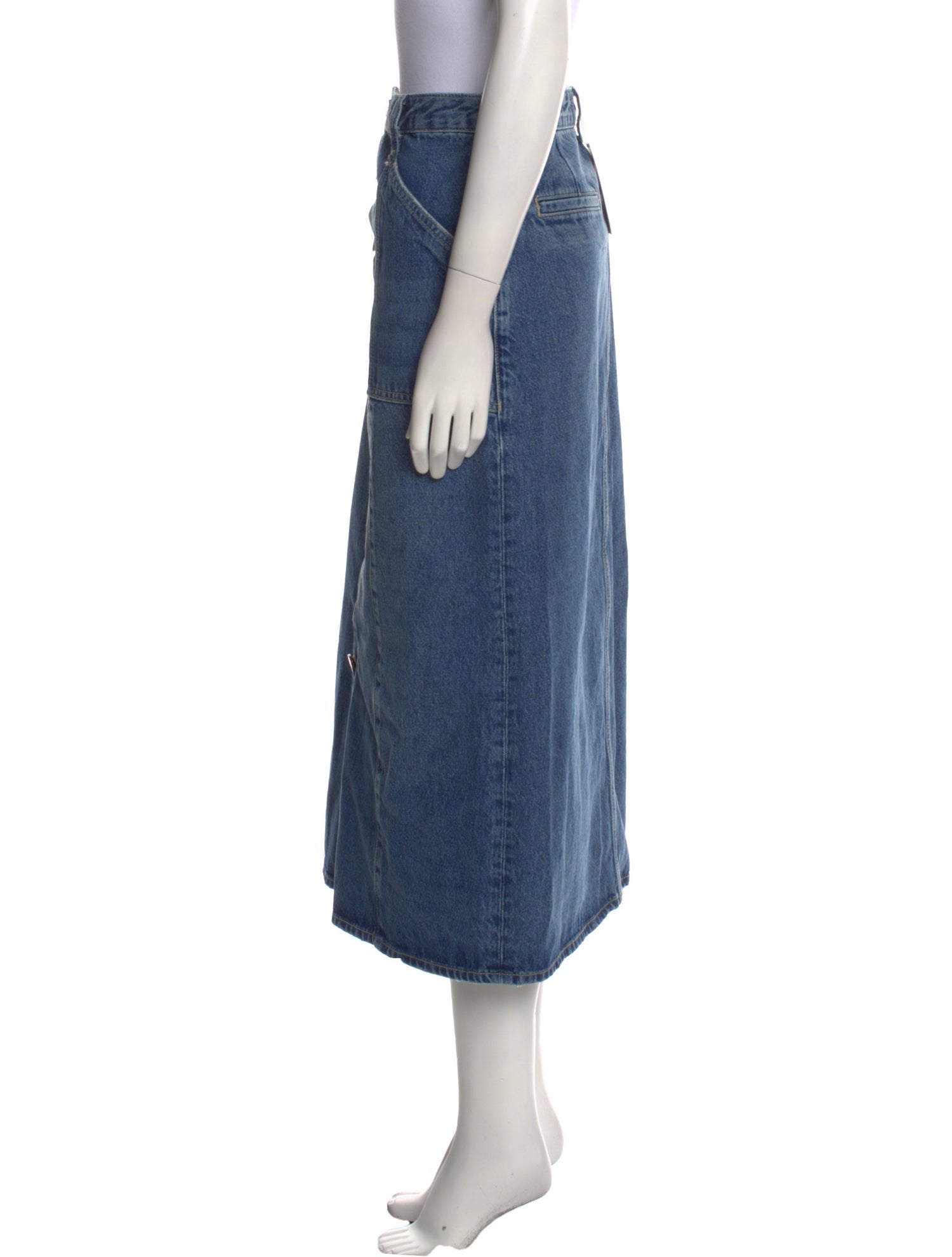 La Ligne Midi Length Skirt