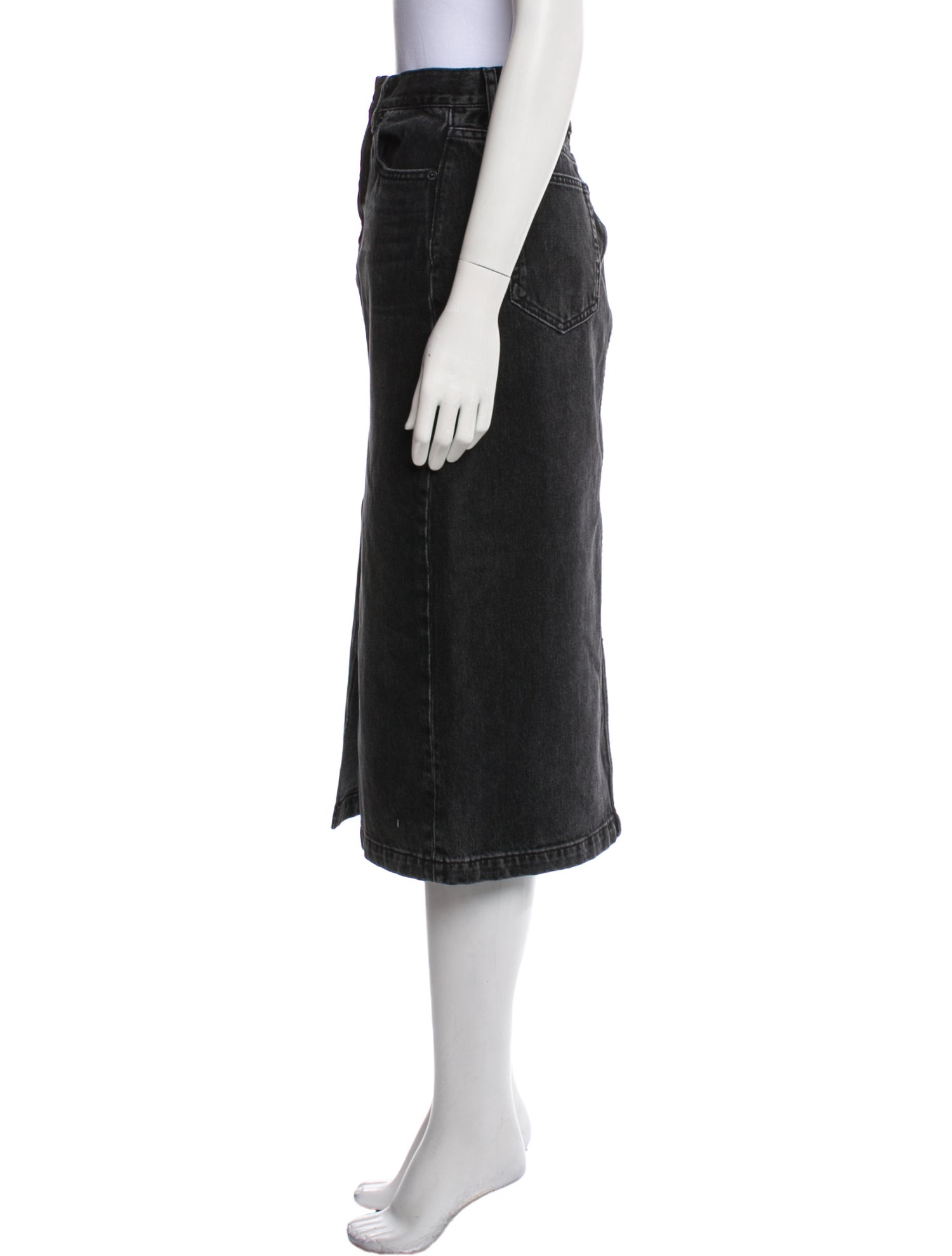 La Ligne Midi Length Skirt