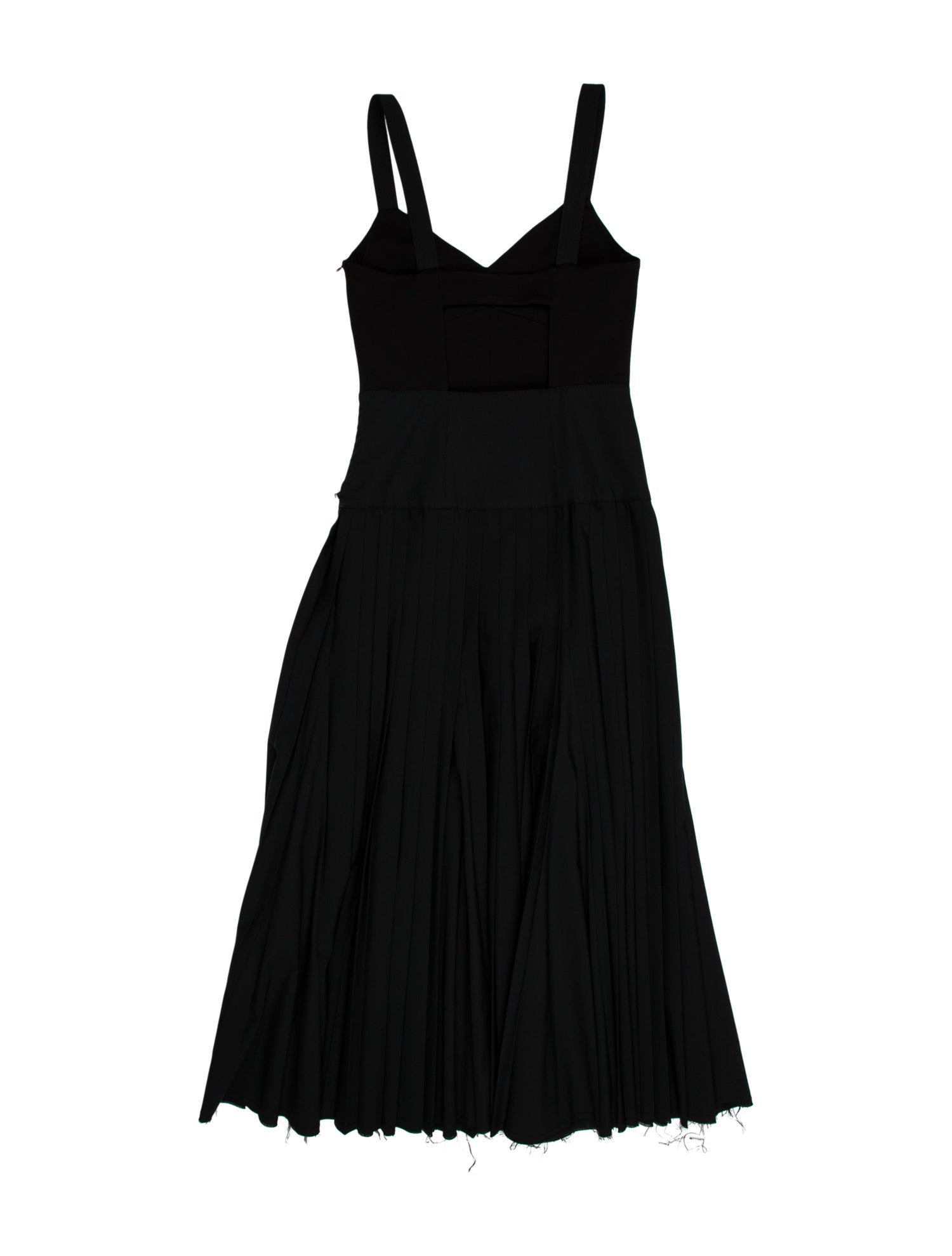 La Ligne V-Neck Long Dress