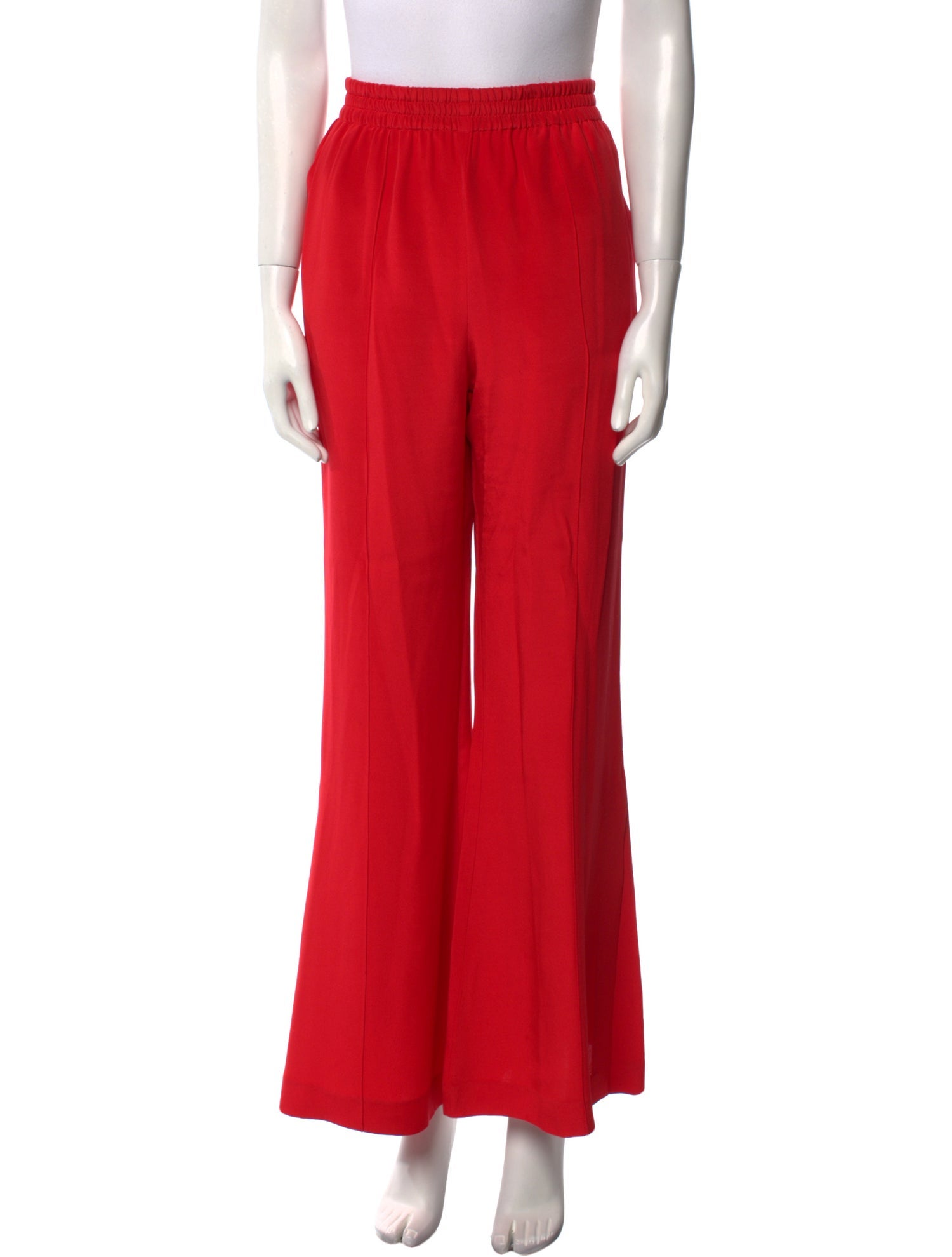 La Ligne Silk Wide Leg Pants