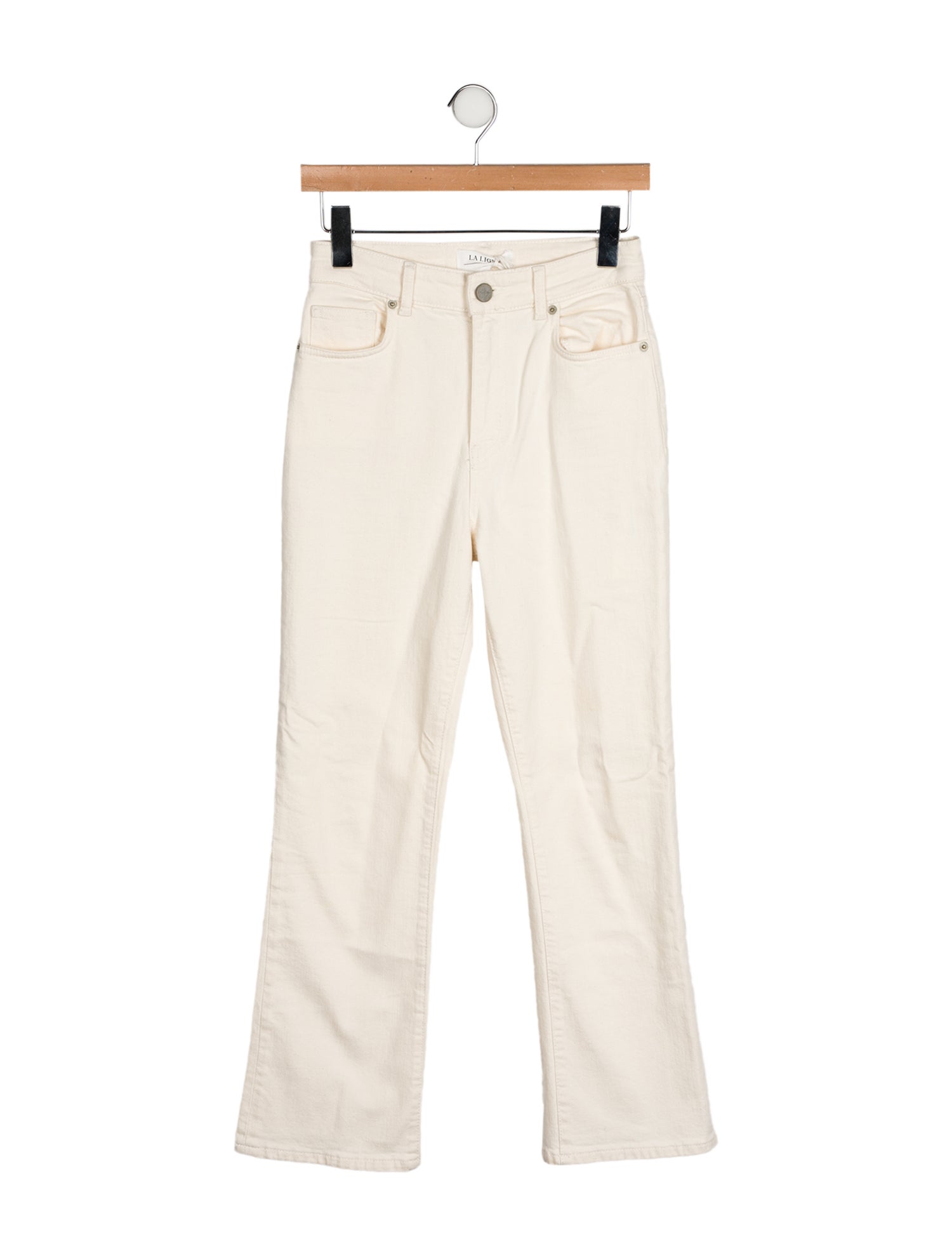 La Ligne High-Rise Straight Leg Jeans w/ Tags