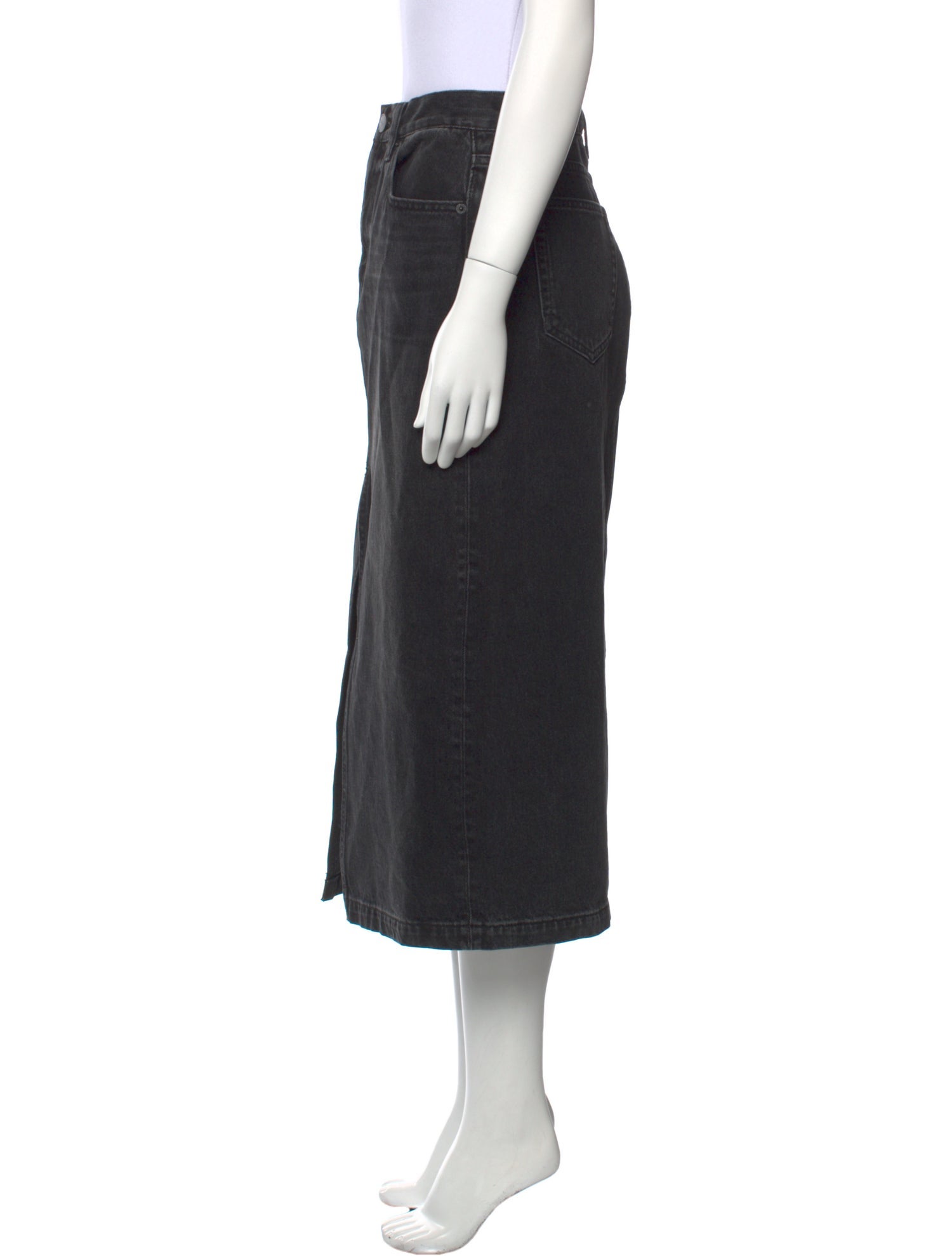 La Ligne Midi Length Skirt