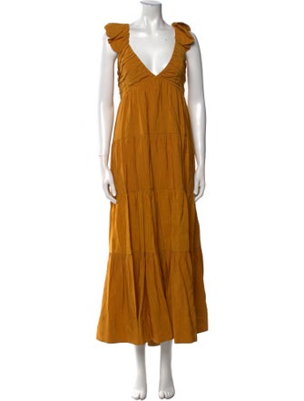 La Ligne Linen Long Dress