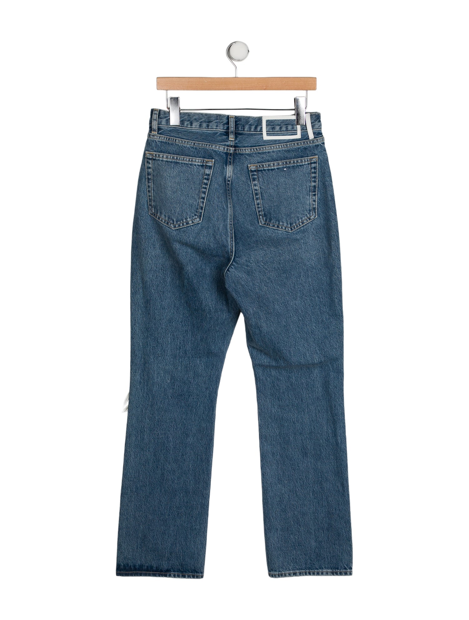 La Ligne High-Rise Straight Leg Jeans