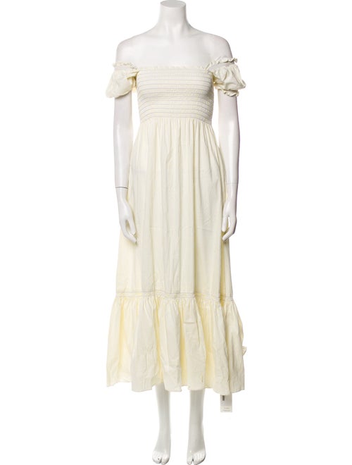 La Ligne Off-The-Shoulder Long Dress