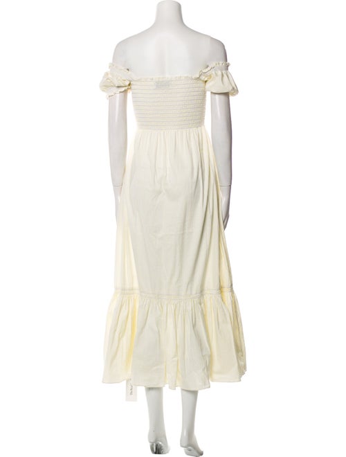 La Ligne Off-The-Shoulder Long Dress