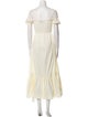 La Ligne Off-The-Shoulder Long Dress