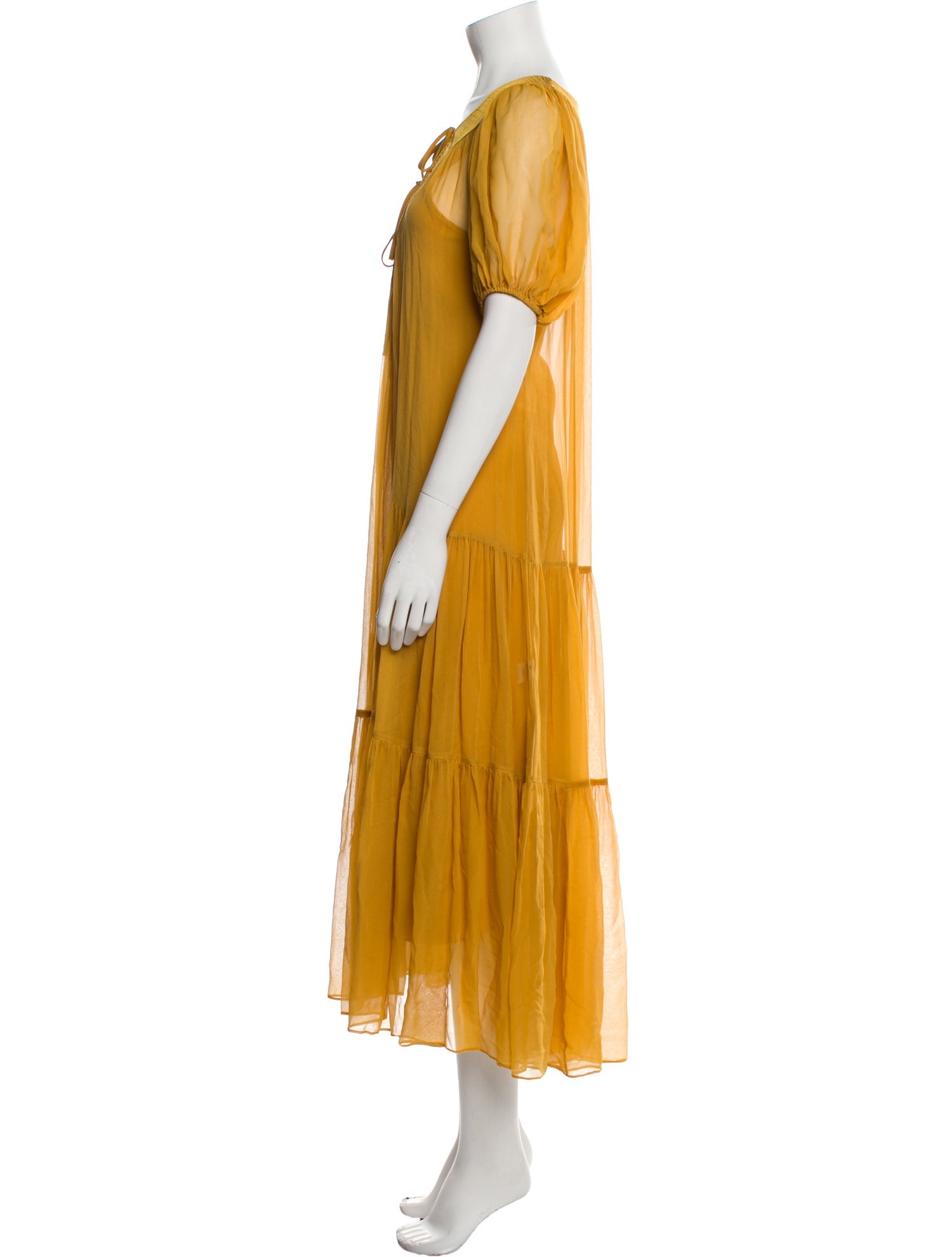 La Ligne Silk Long Dress