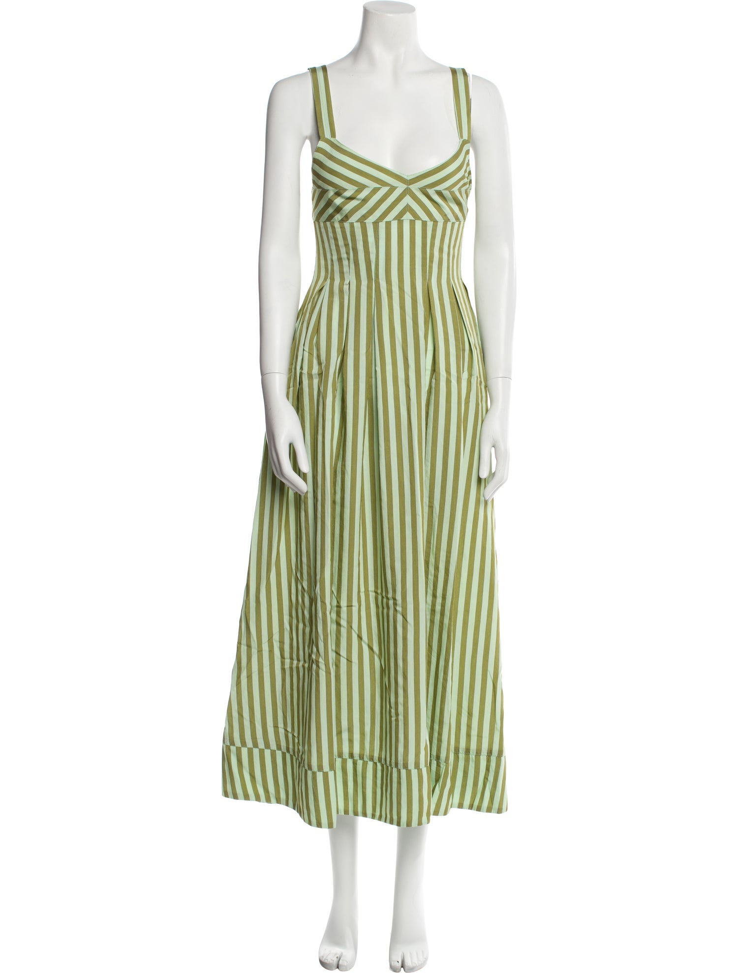 La Ligne Striped Long Dress