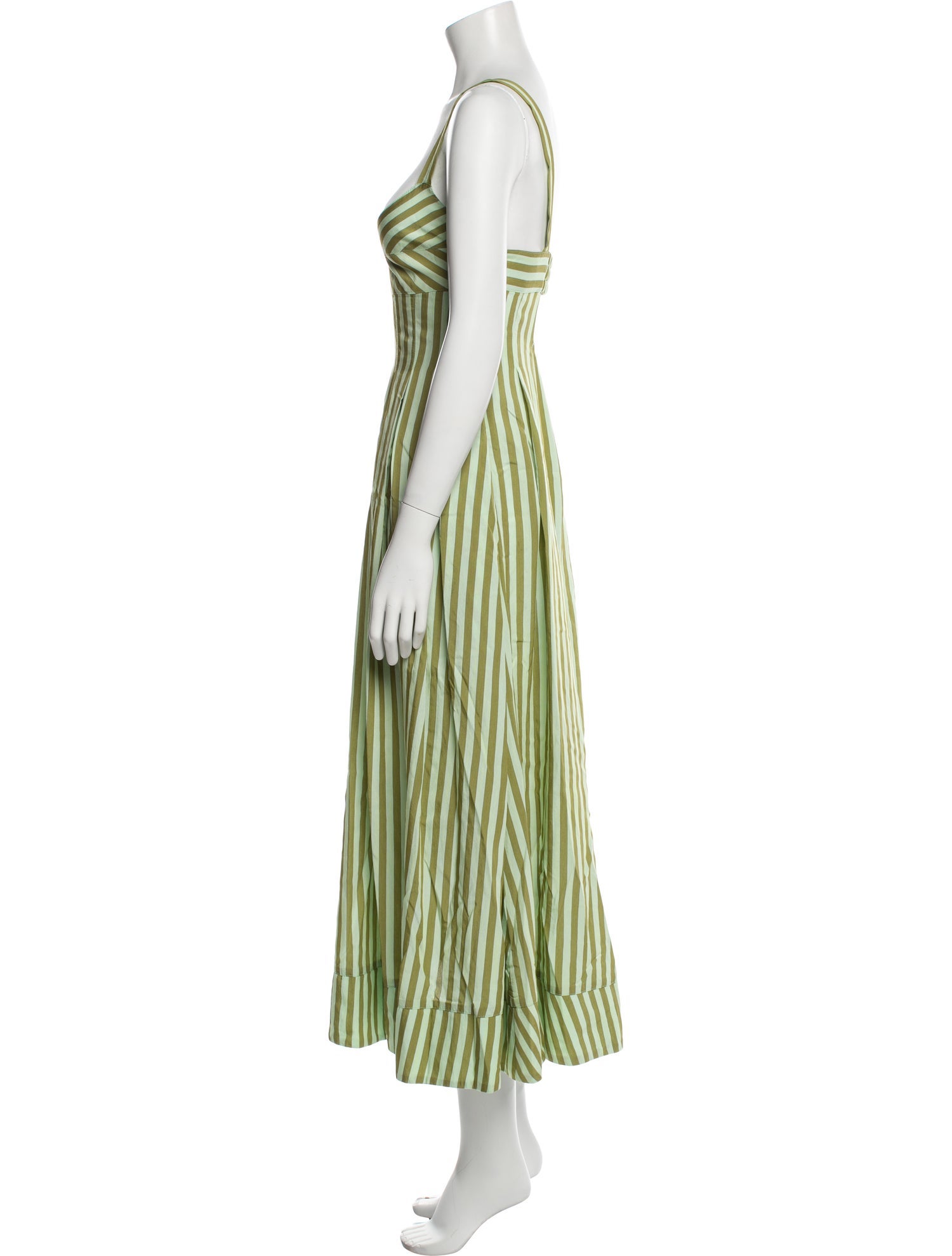 La Ligne Striped Long Dress