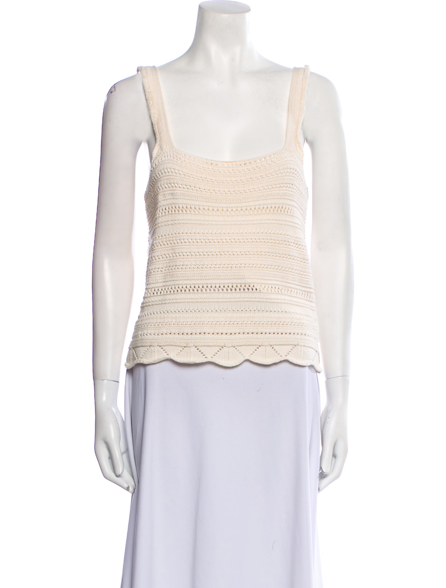 La Ligne Striped Scoop Neck Sweater