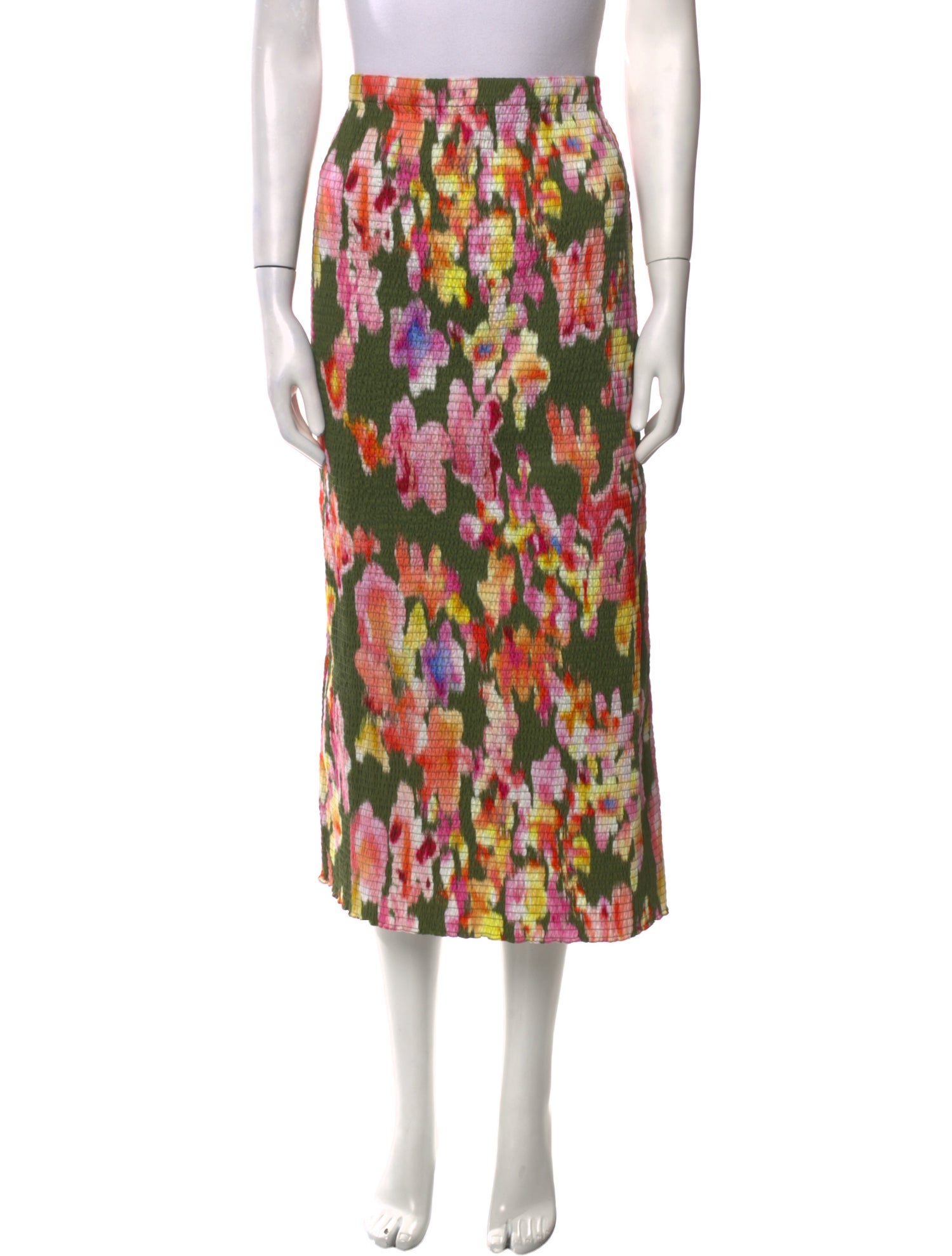 La Ligne Printed Midi Length Skirt