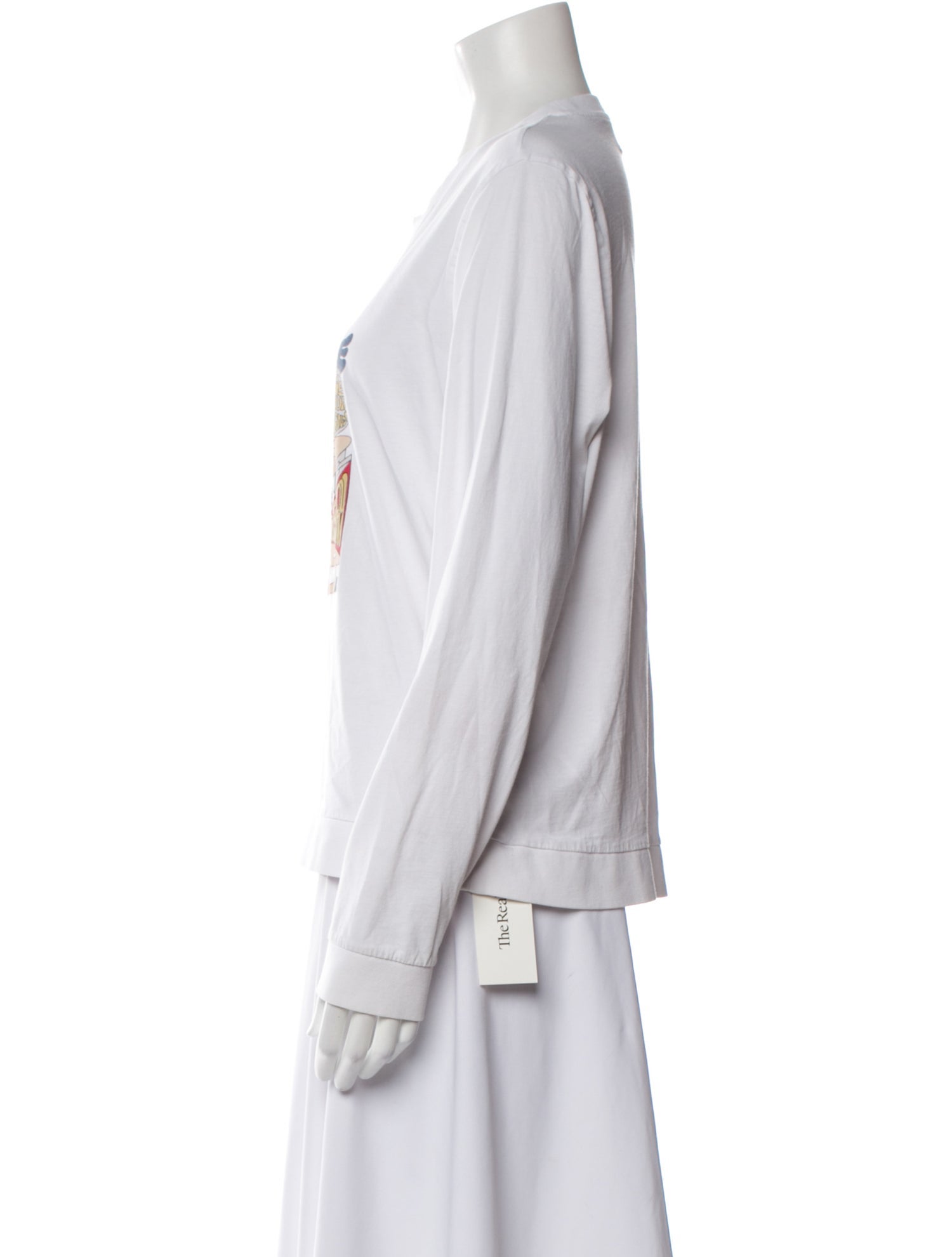 La Ligne Graphic Print Crew Neck T-Shirt