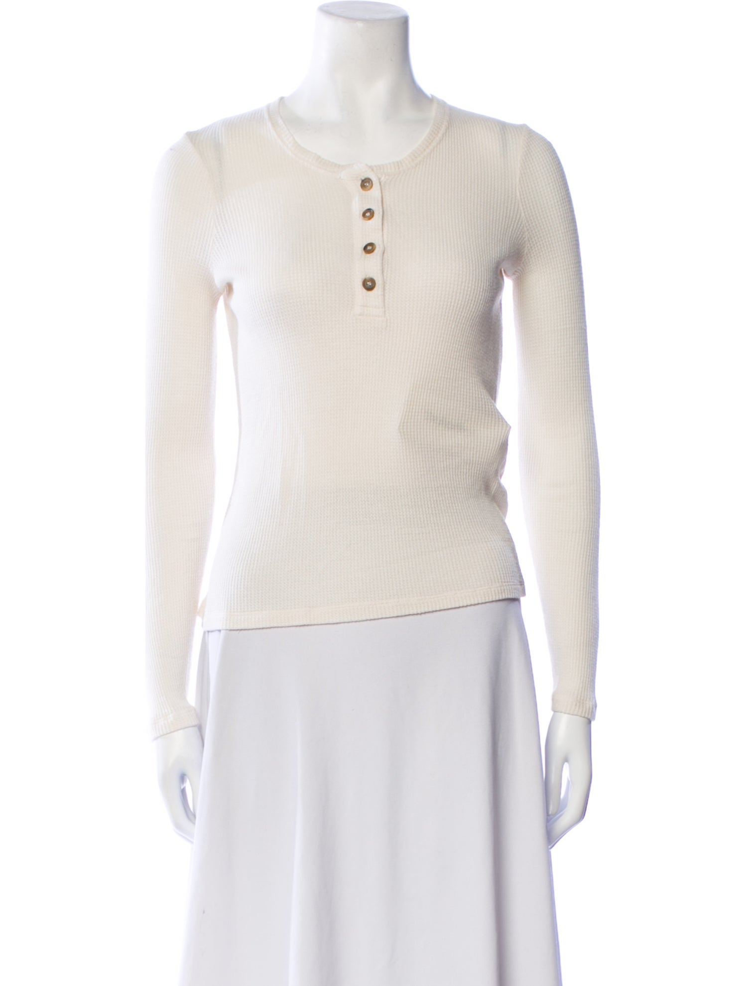 La Ligne Crew Neck Long Sleeve Top