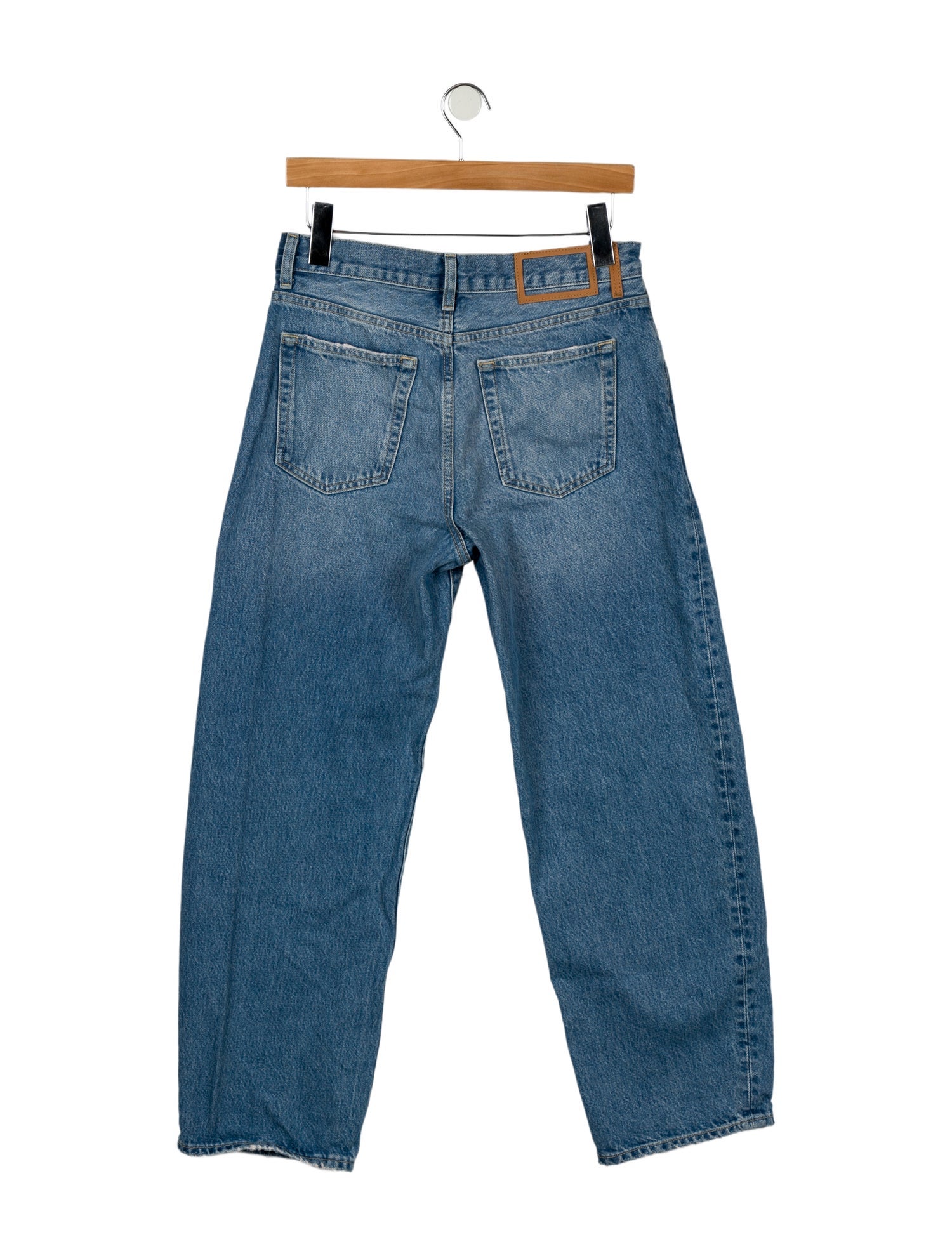 La Ligne High-Rise Straight Leg Jeans