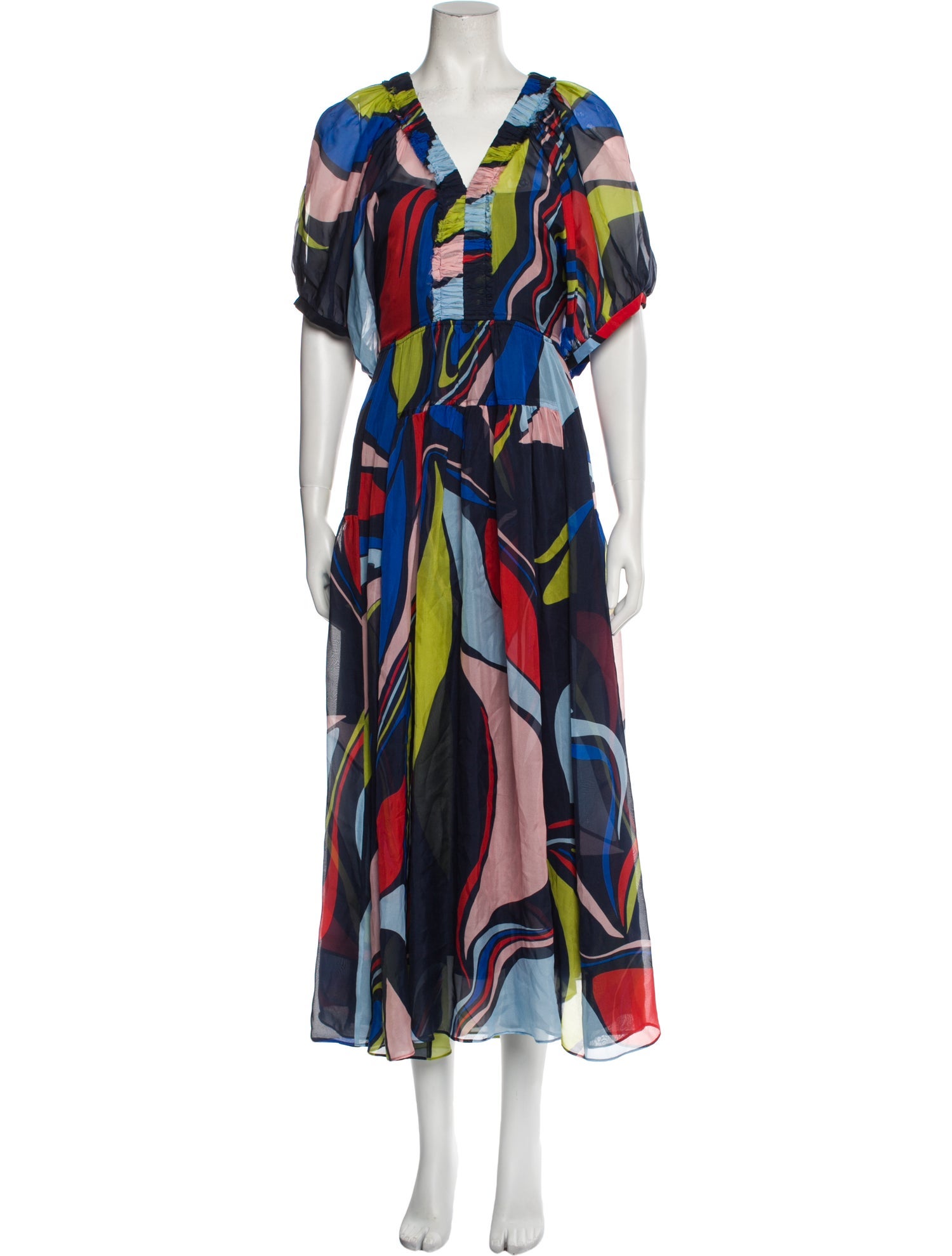 La Ligne Printed Long Dress w/ Tags