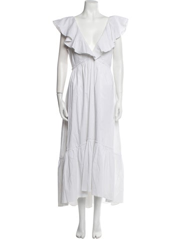 La Ligne Dresses V-Neck Long Dress M