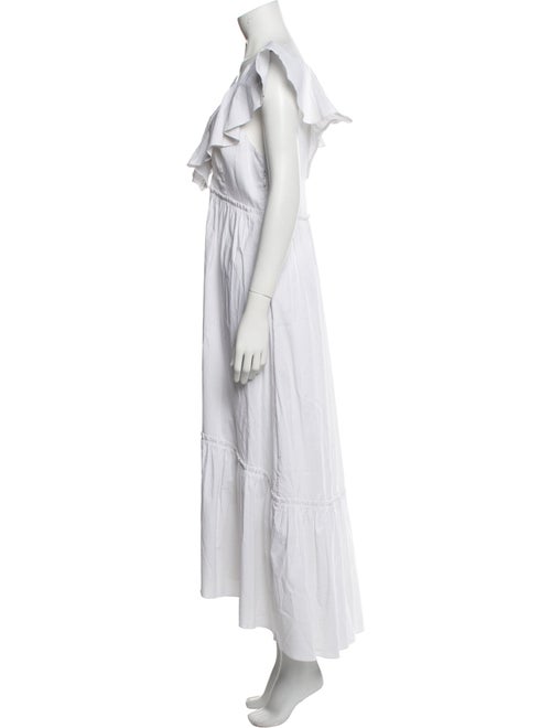 La Ligne V-Neck Long Dress