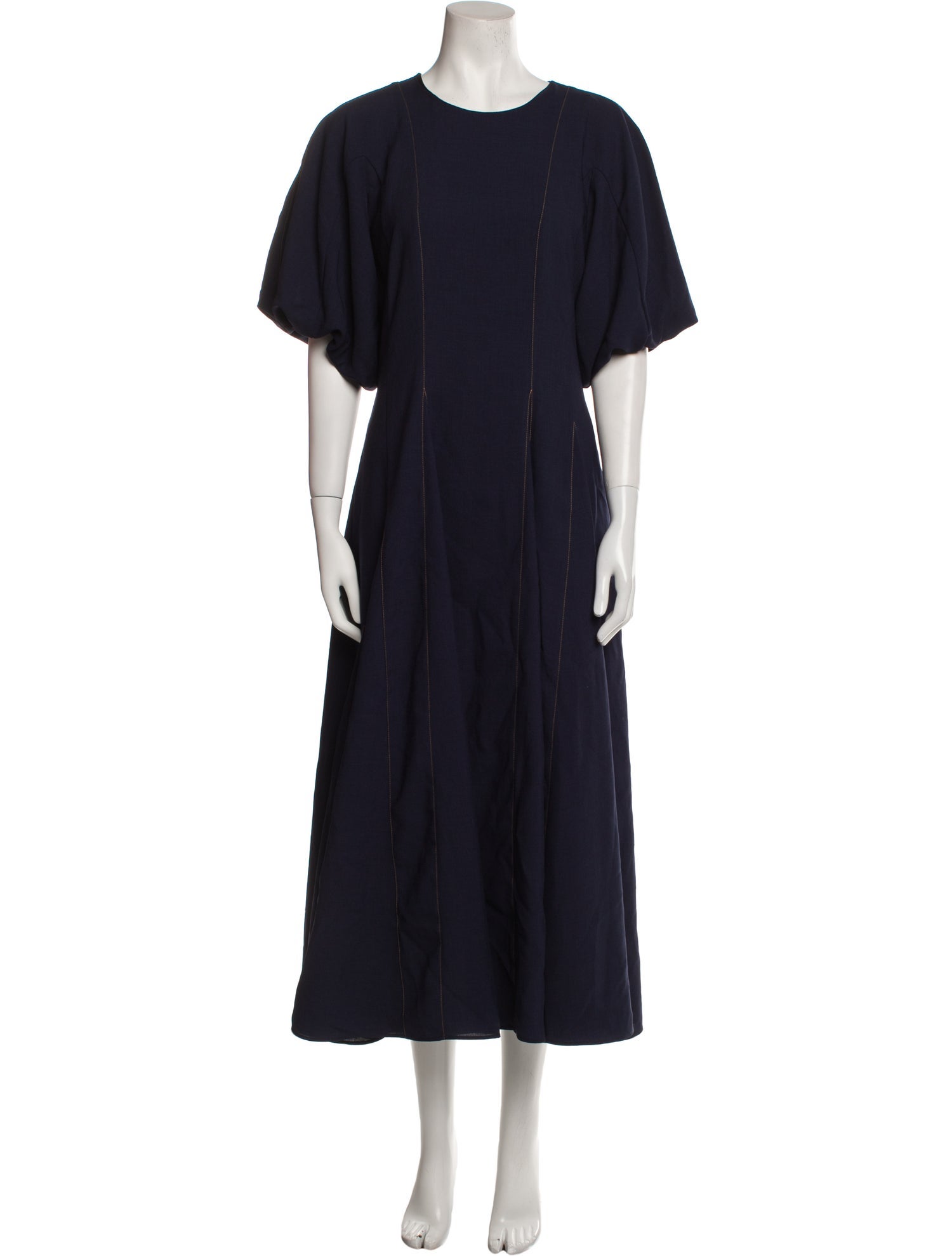 La Ligne Crew Neck Long Dress