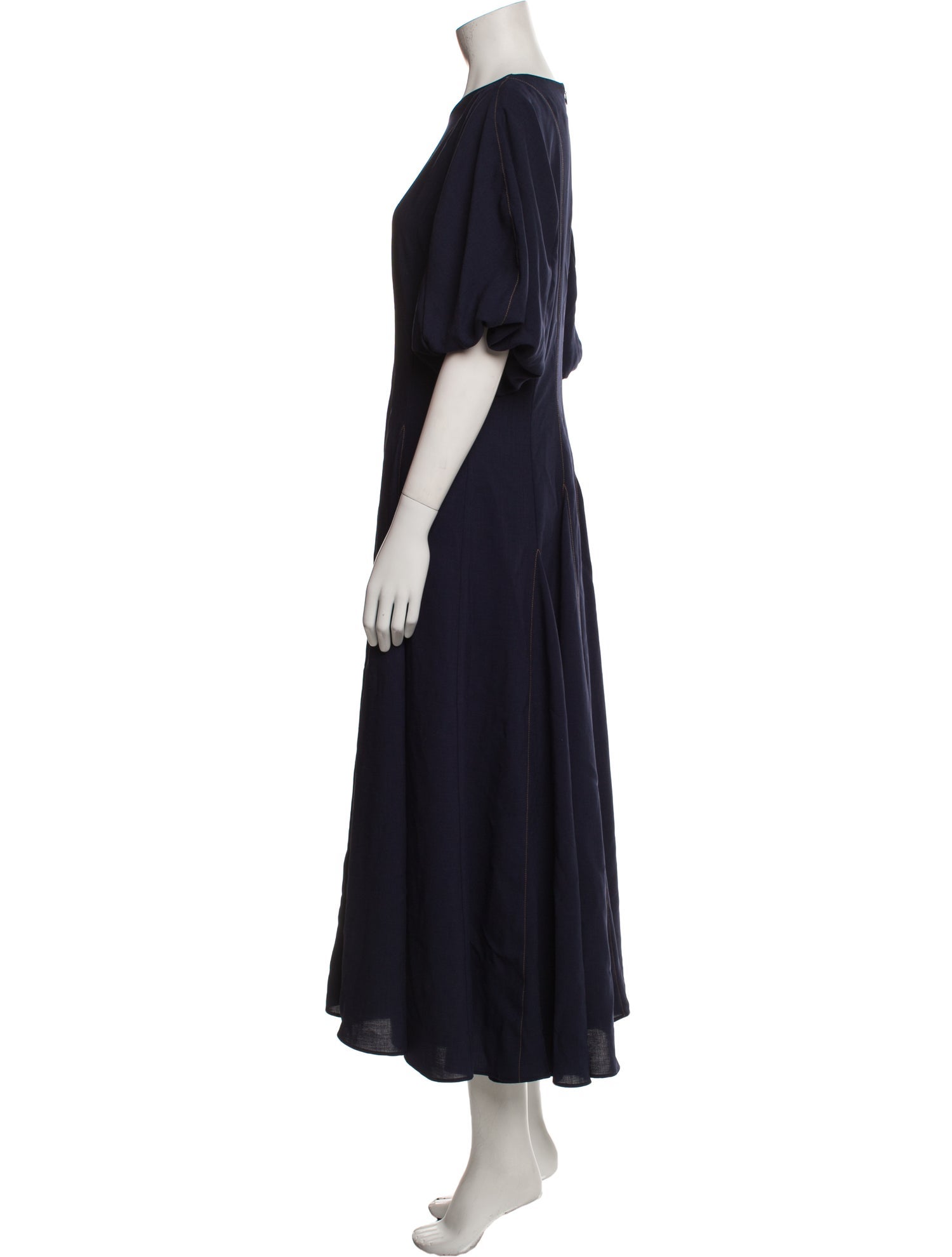 La Ligne Crew Neck Long Dress