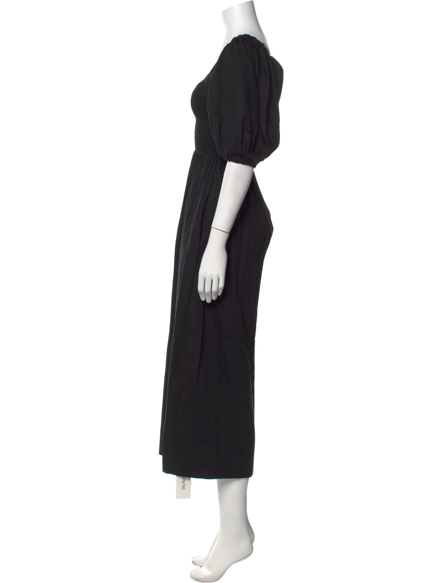La Ligne Square Neckline Long Dress