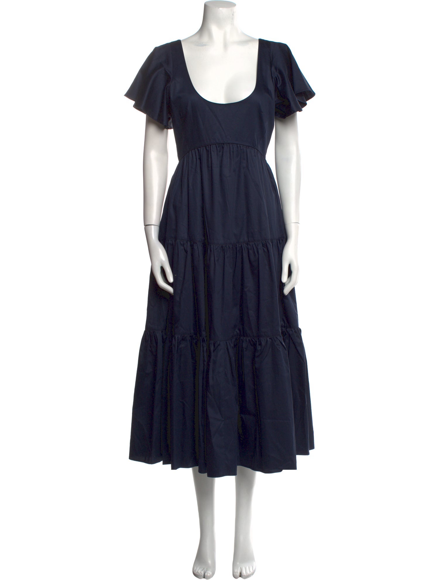 La Ligne Scoop Neck Long Dress