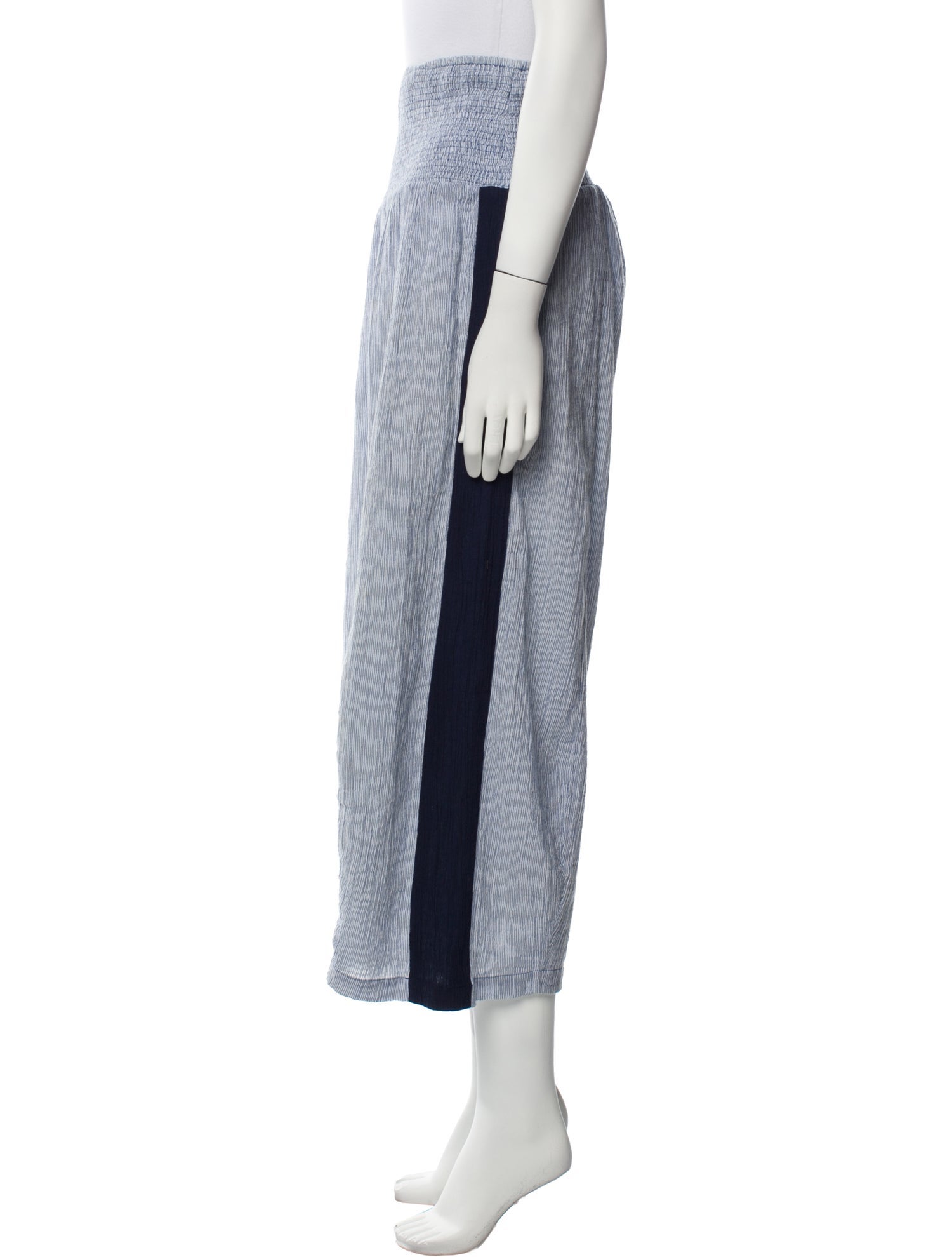 La Ligne Striped Wide Leg Pants