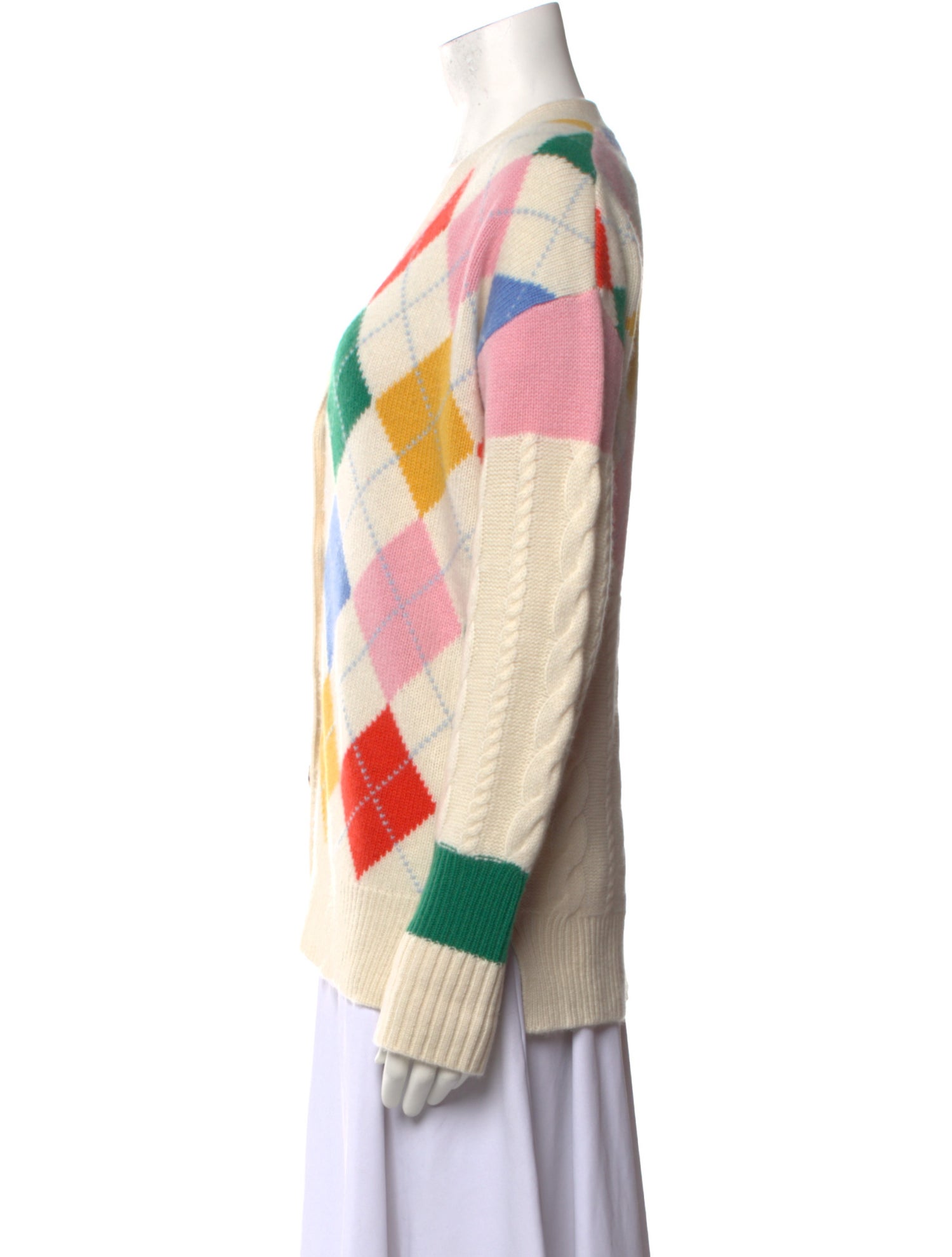 La Ligne Cashmere Printed Sweater