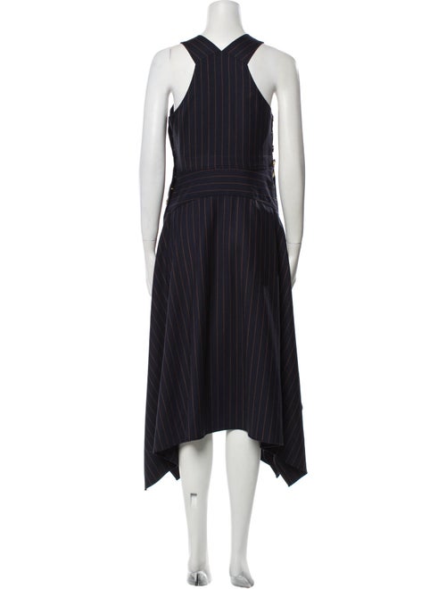 La Ligne Square Neckline Long Dress