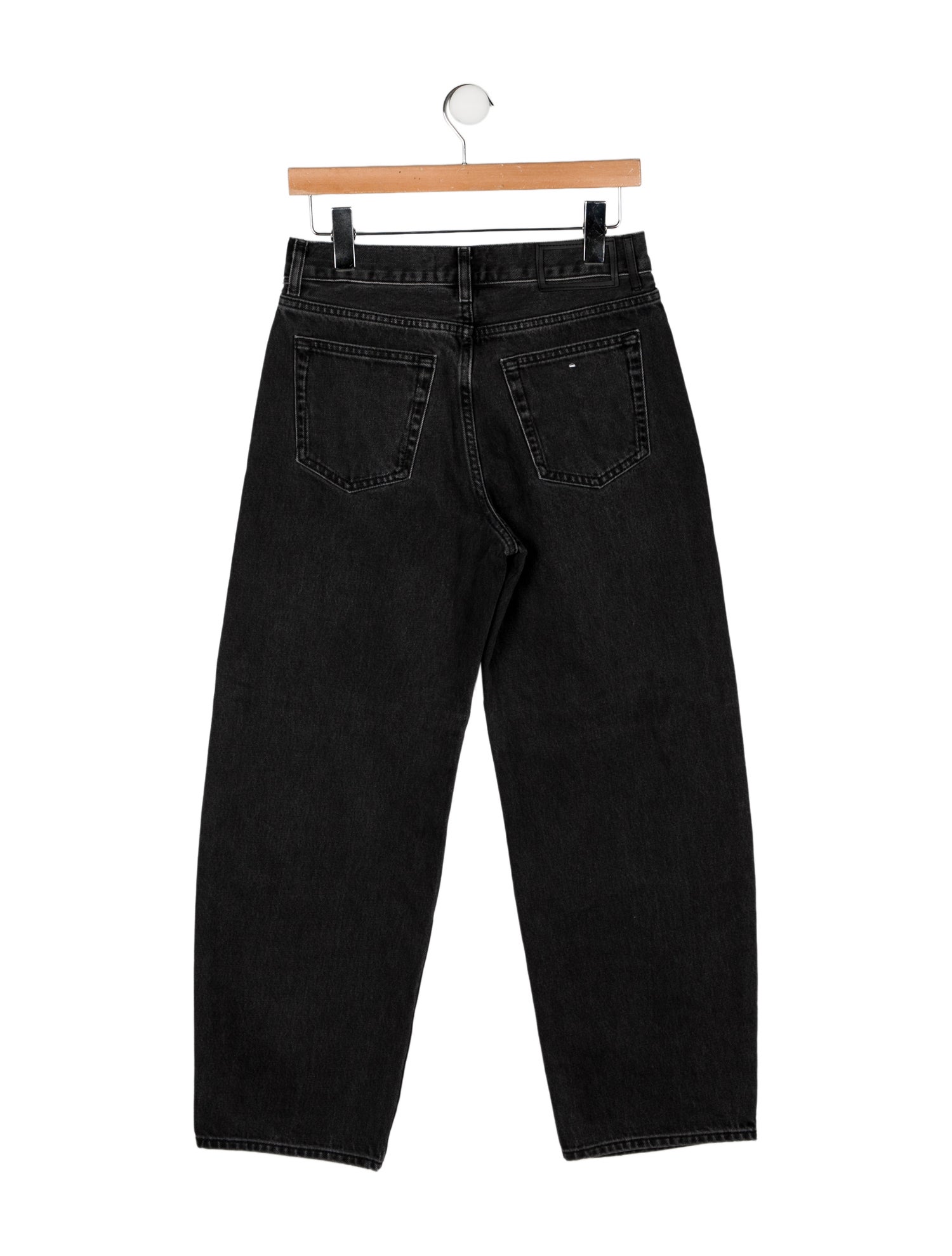 La Ligne Mid-Rise Straight Leg Jeans