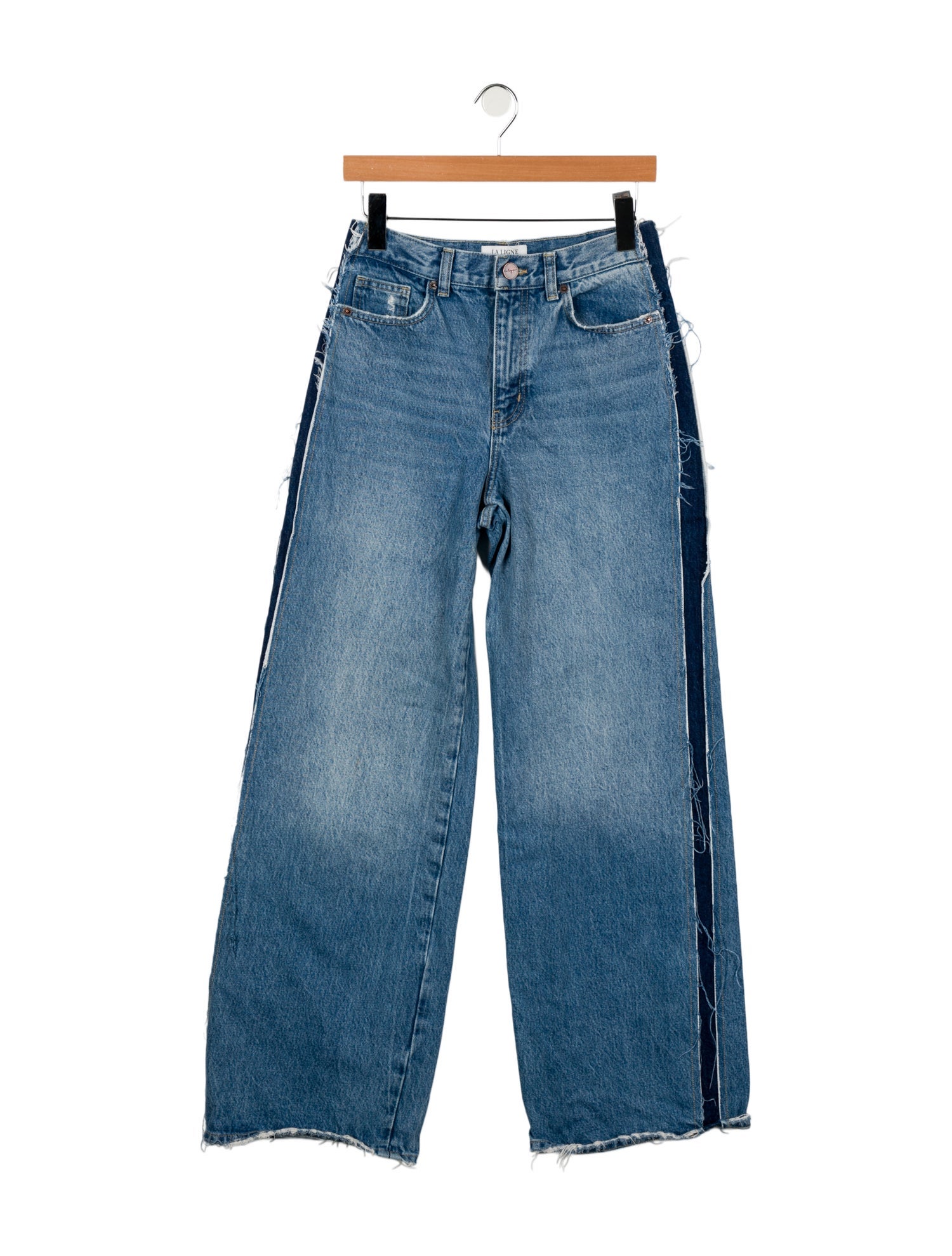La Ligne High-Rise Wide Leg Jeans