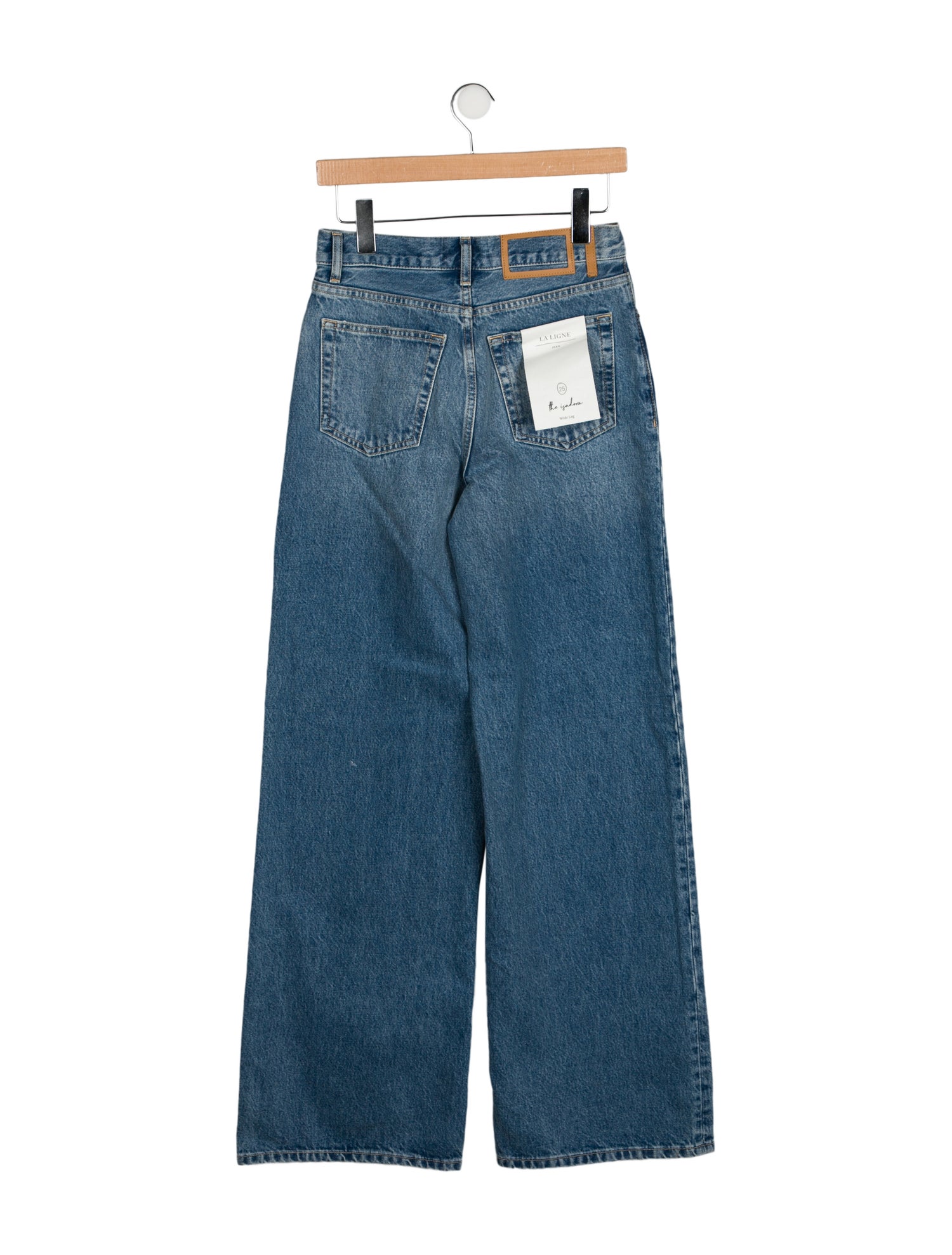 La Ligne High-Rise Wide Leg Jeans w/ Tags