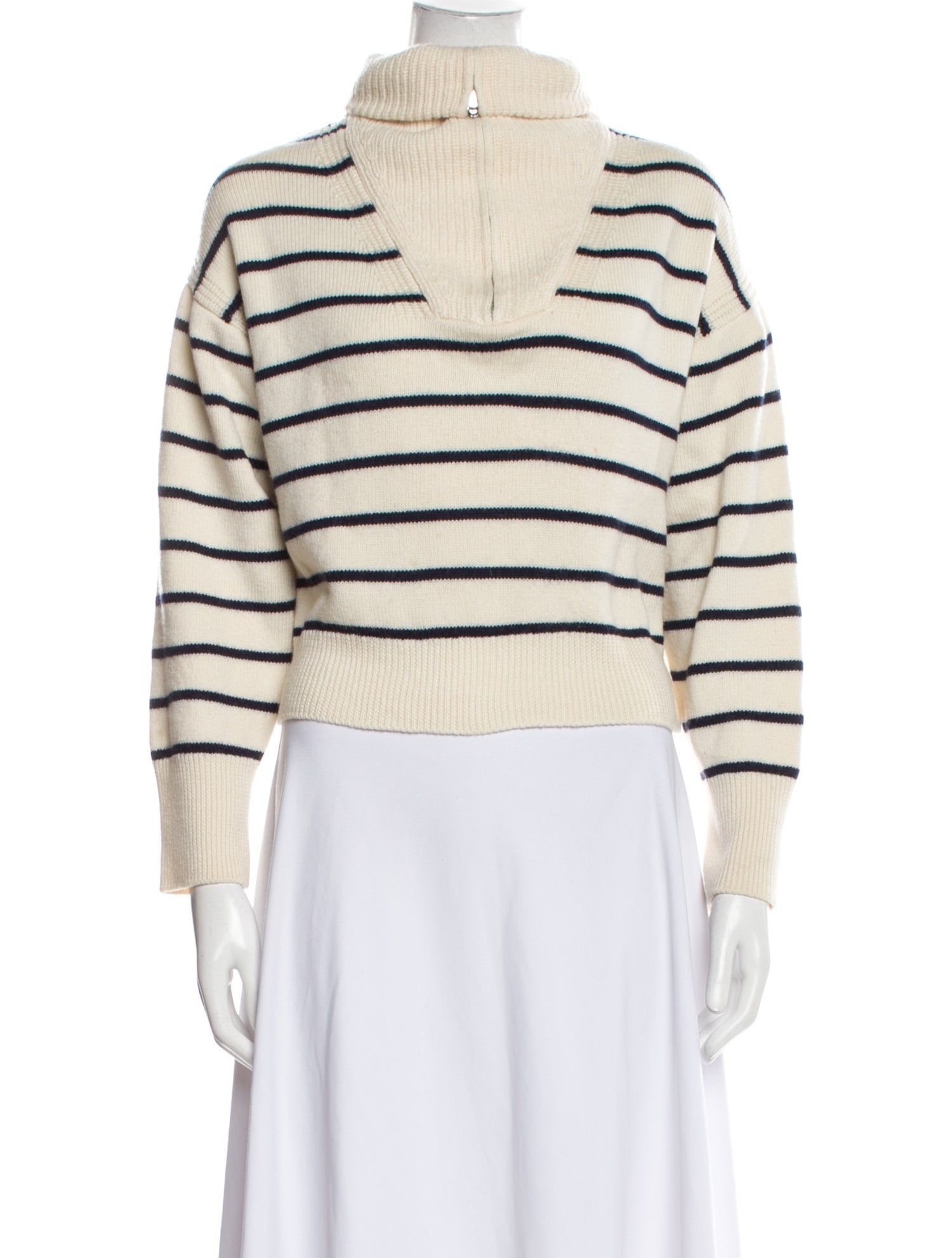 La Ligne Merino Wool Striped Sweater