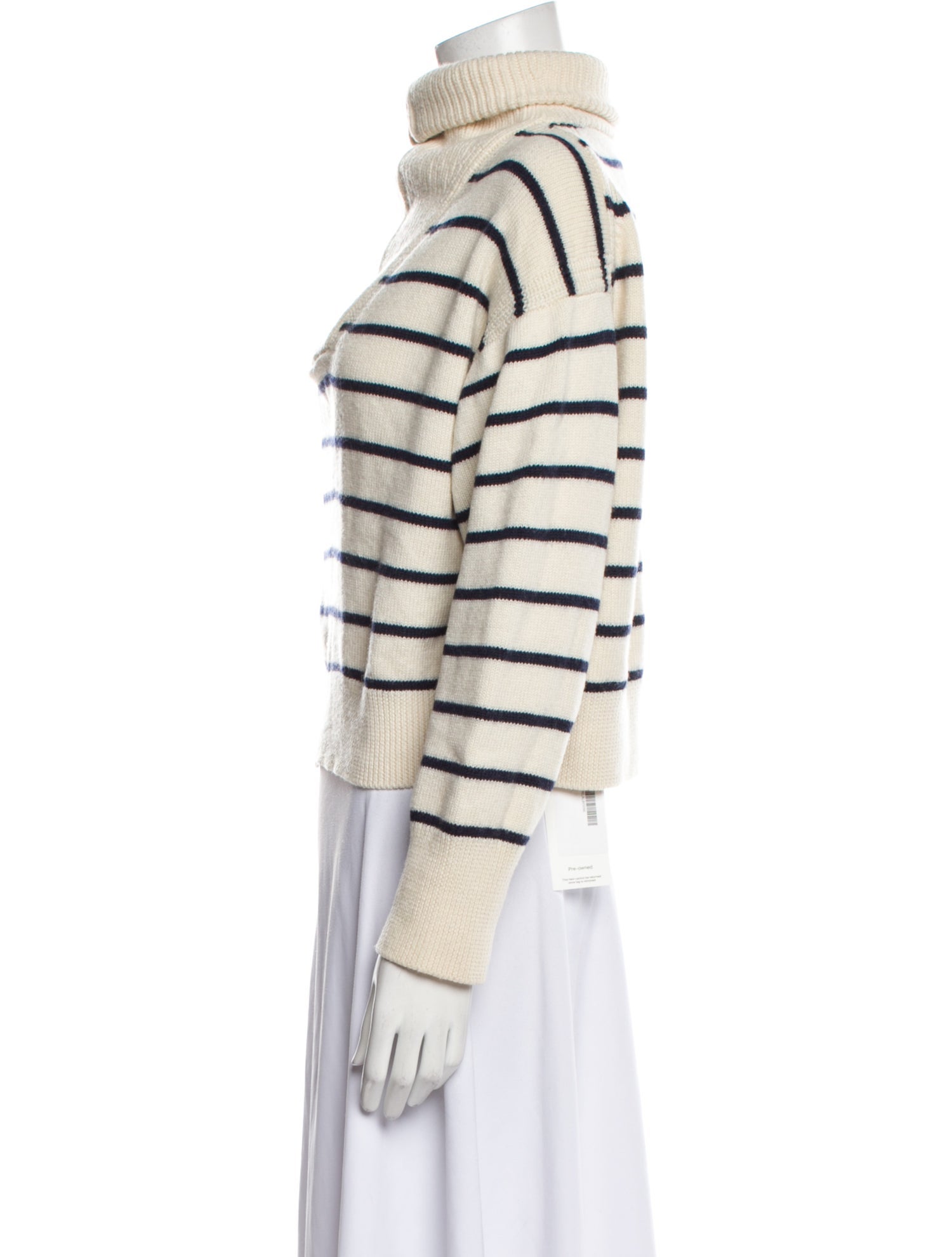 La Ligne Merino Wool Striped Sweater