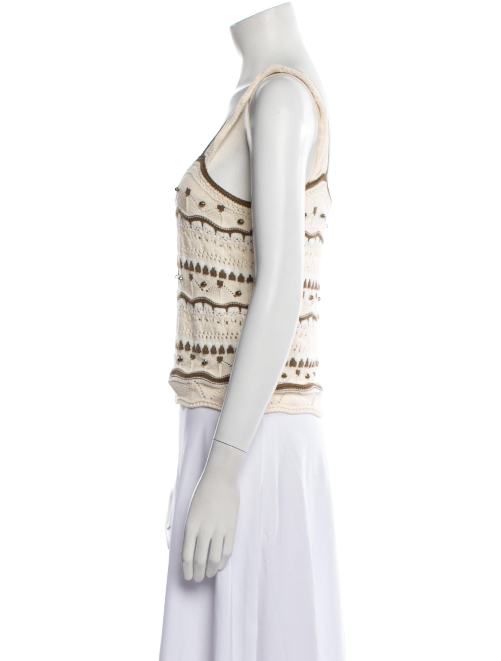 La Ligne Striped Scoop Neck Sweater