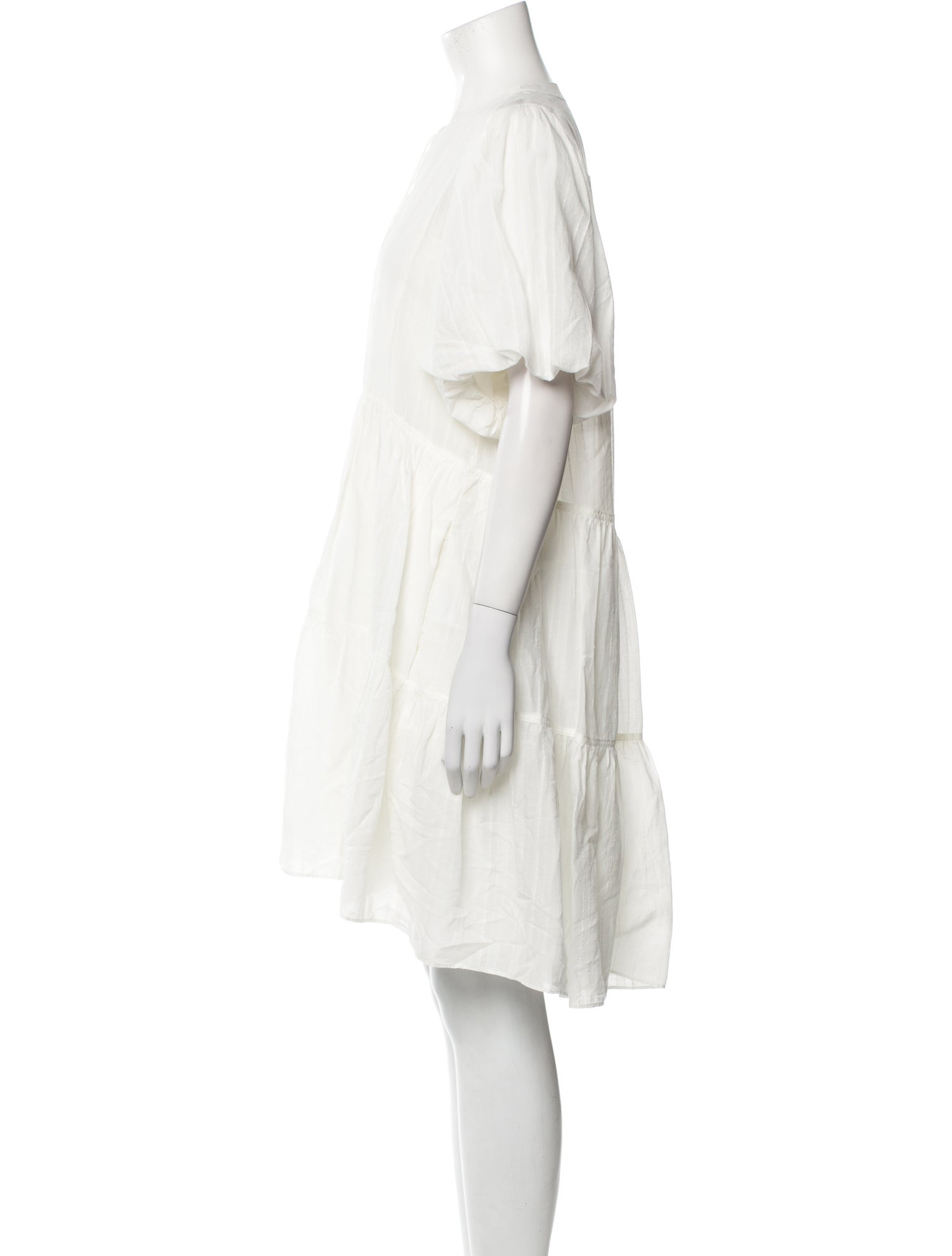 La Ligne Crew Neck Knee-Length Dress