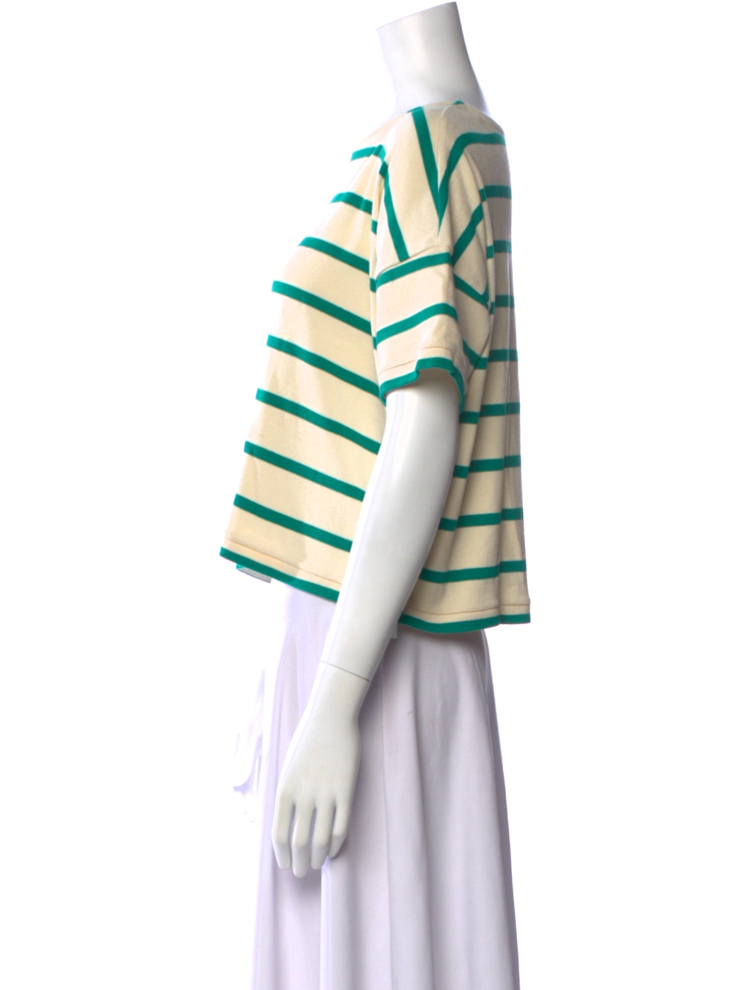 La Ligne Striped Scoop Neck T-Shirt
