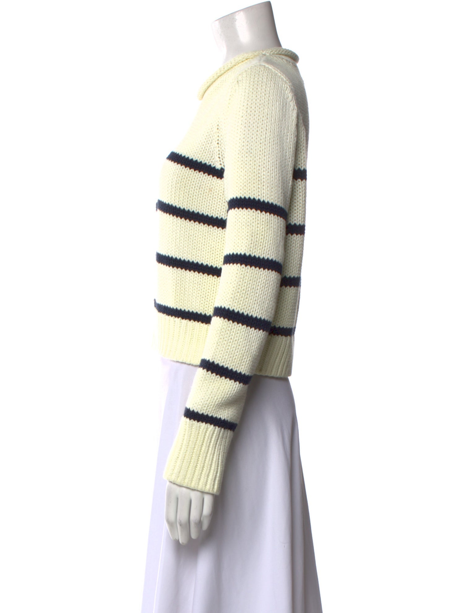 La Ligne Striped Crew Neck Sweater