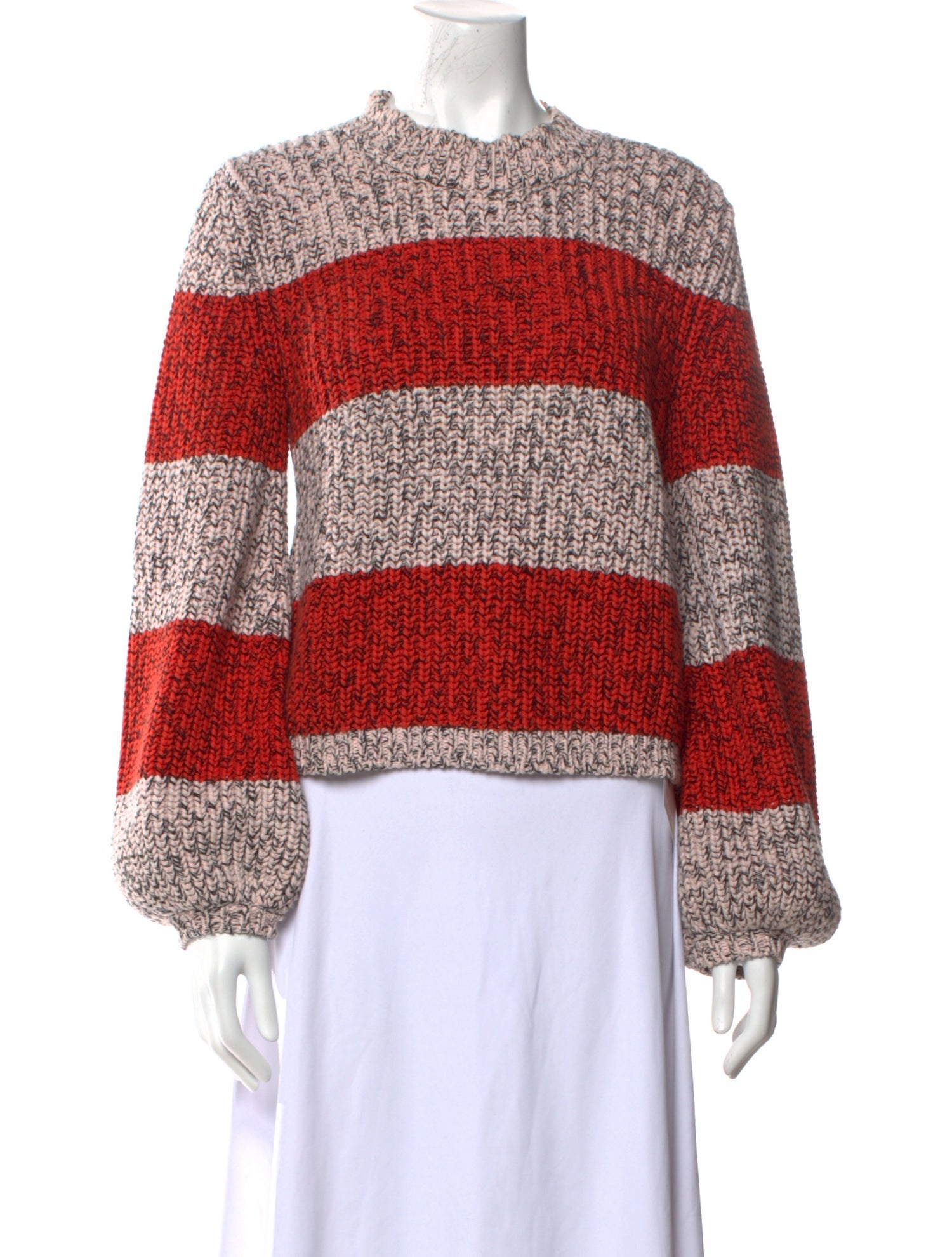 La Ligne Striped Crew Neck Sweater